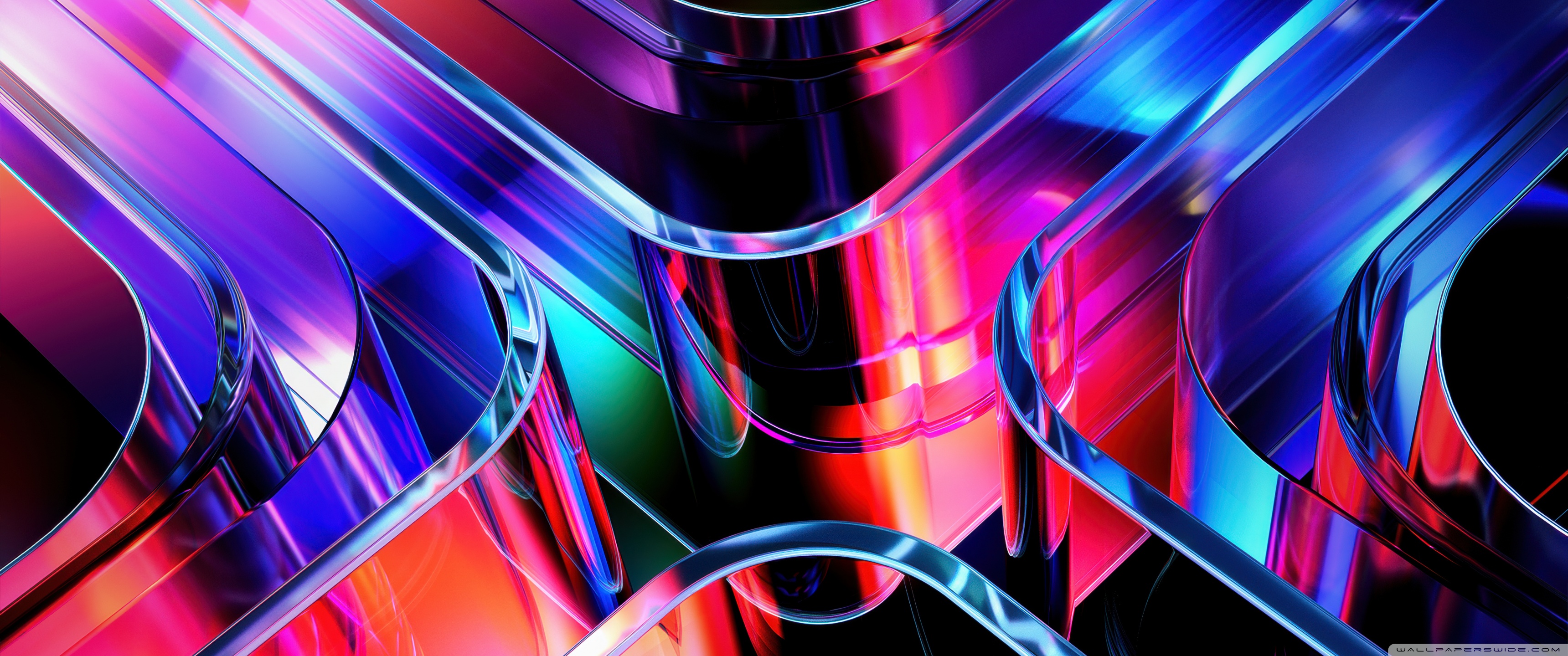 Abstract Glass Art Background 4K UHD Wallpaper for UltraHD Desktop and TV, Widescreen and UltraWide Display, Dual Monitor, Smartphone and Tablet Devices