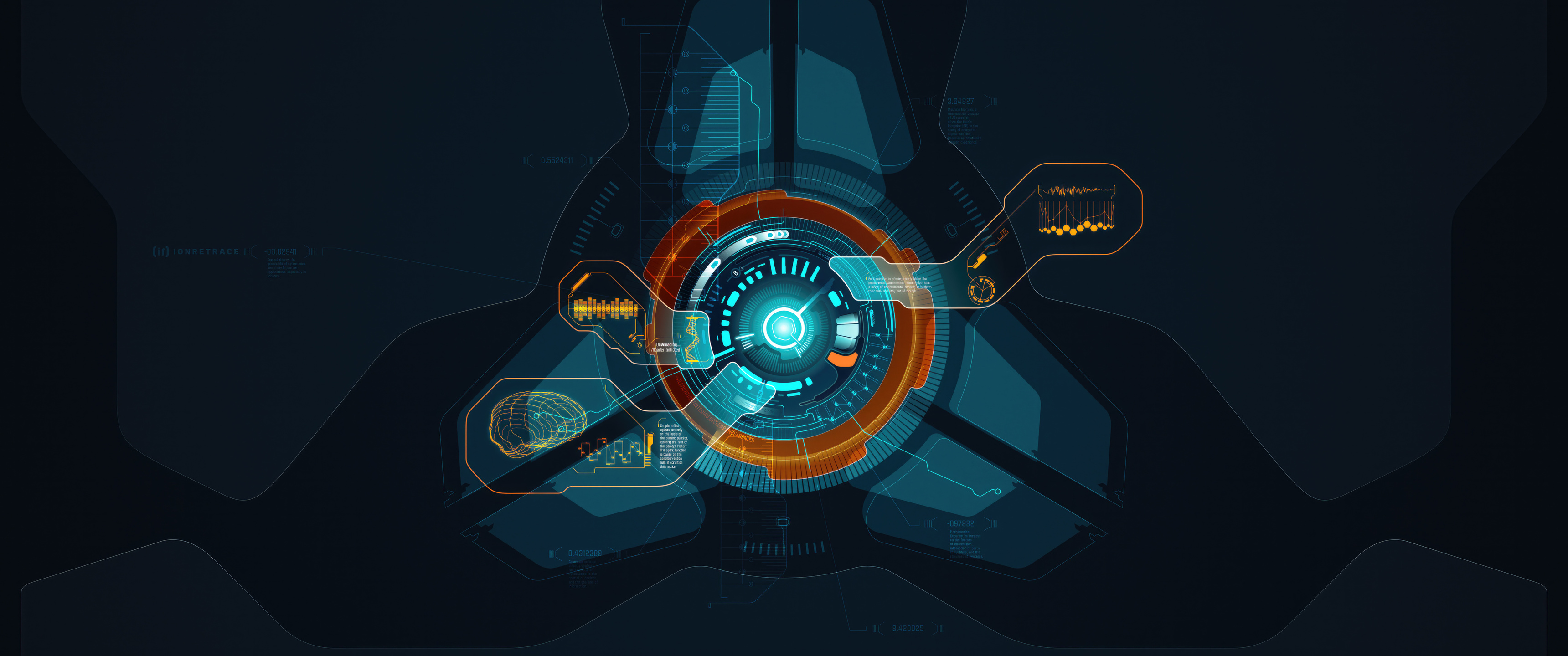 Sci Fi Holographic Abstract UltraWide Quad HD 1440P , HD 4k Wallpaper, Image, Background, Photos and Picture
