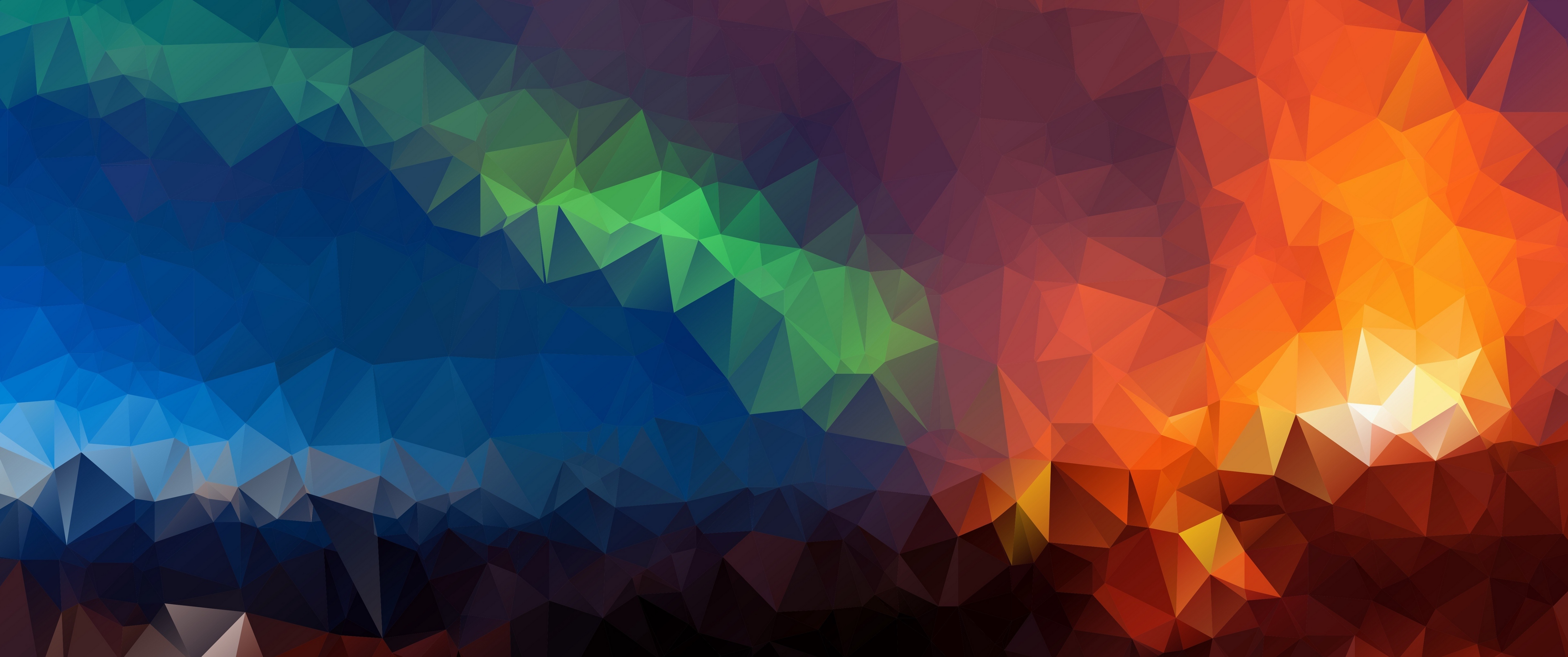 Abstract Sunset [3440x1440]