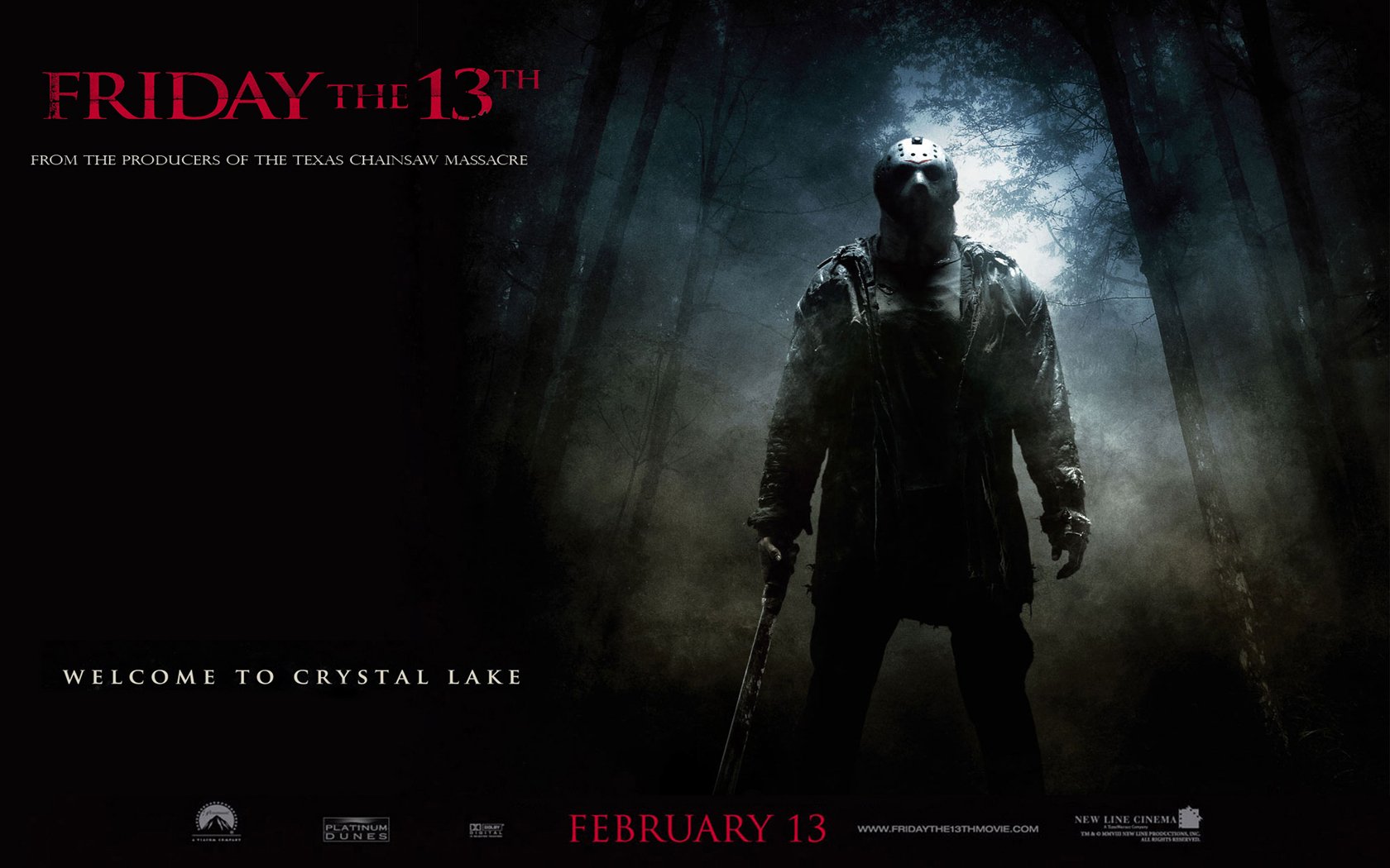 Friday The 13th HD Wallpaper: Welcome to Crystal Lake