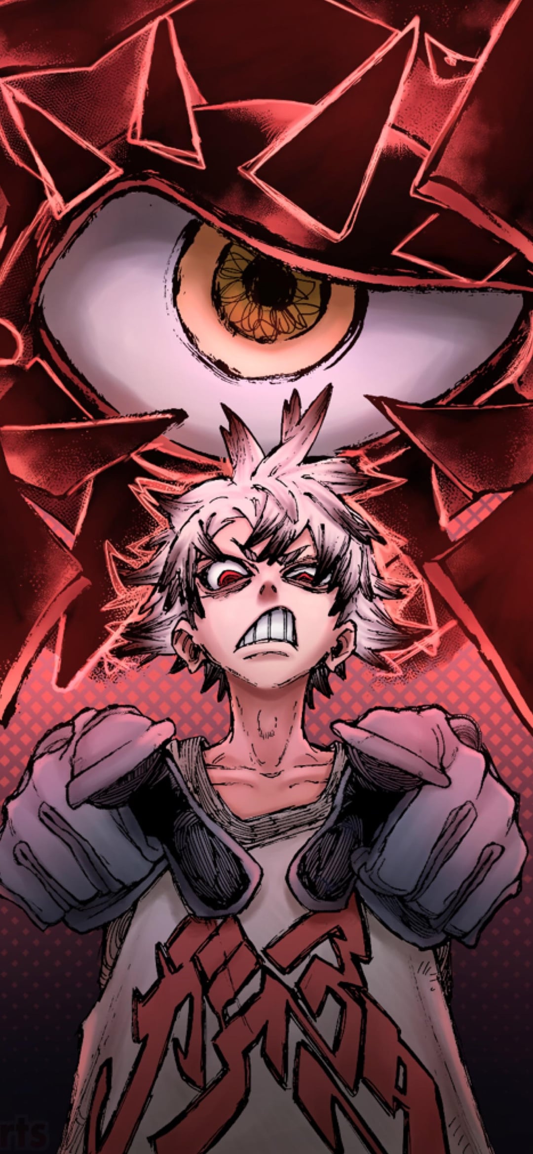 Made a few phone wallpaper from some of the manga