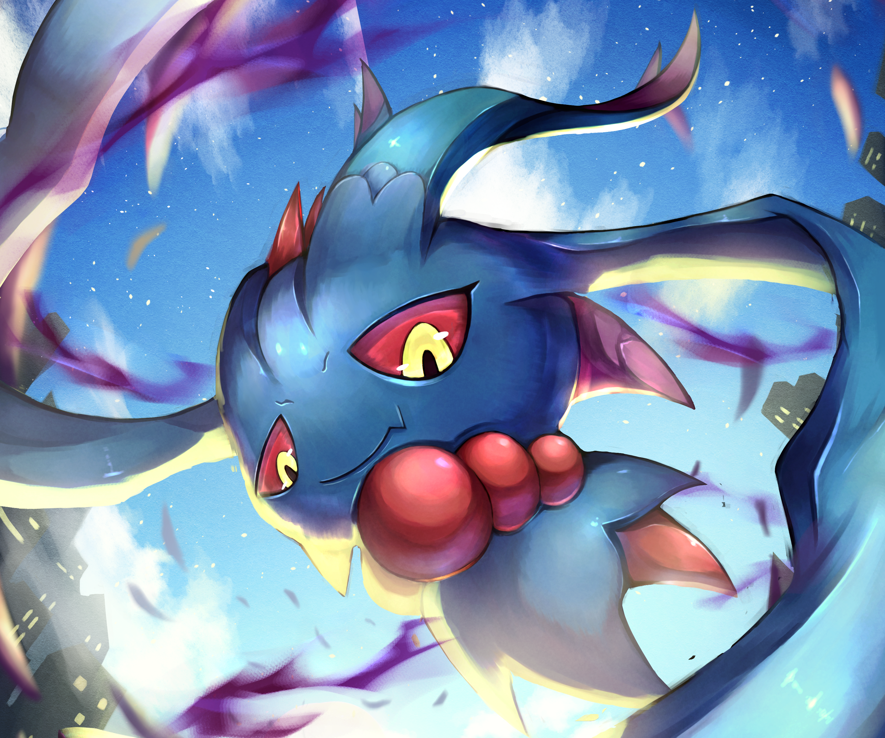 Download Misdreavus (Pokémon) Video Game Pokémon: Scarlet And Violet HD Wallpaper