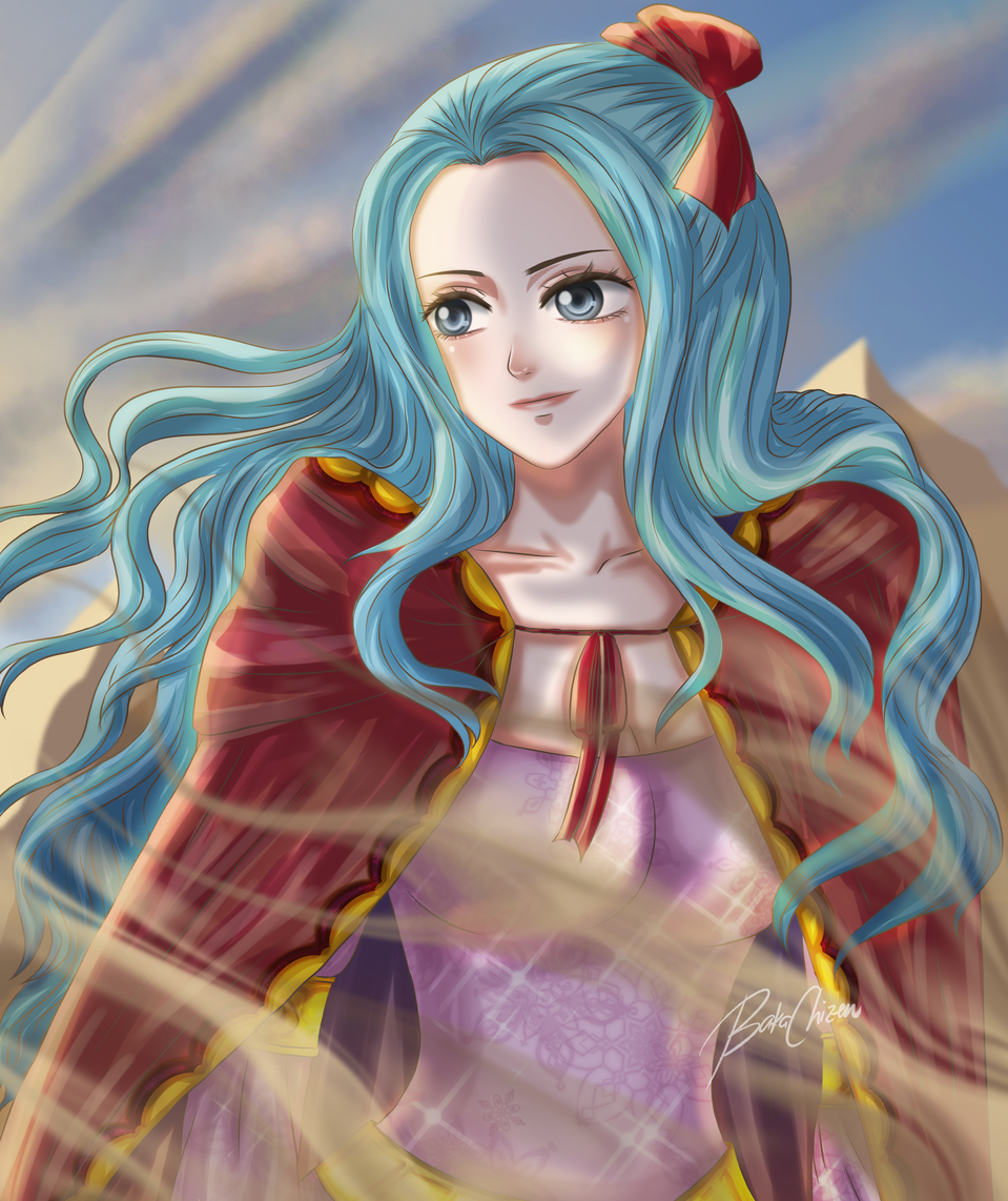 Nefertari Vivi Piece BakaChizen ART street