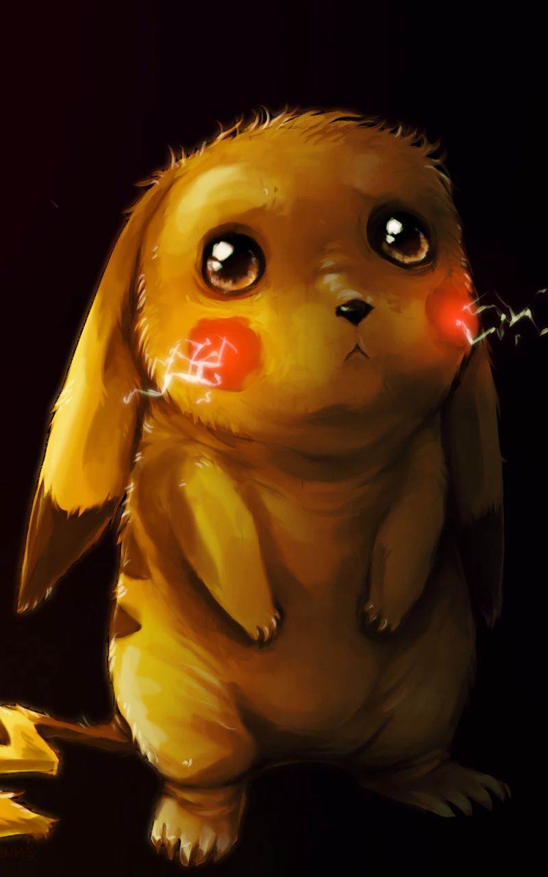 Phone wallpaper: Sad, Anime, Pokémon, Pikachu, Cute, Electric Pokémon 1150880