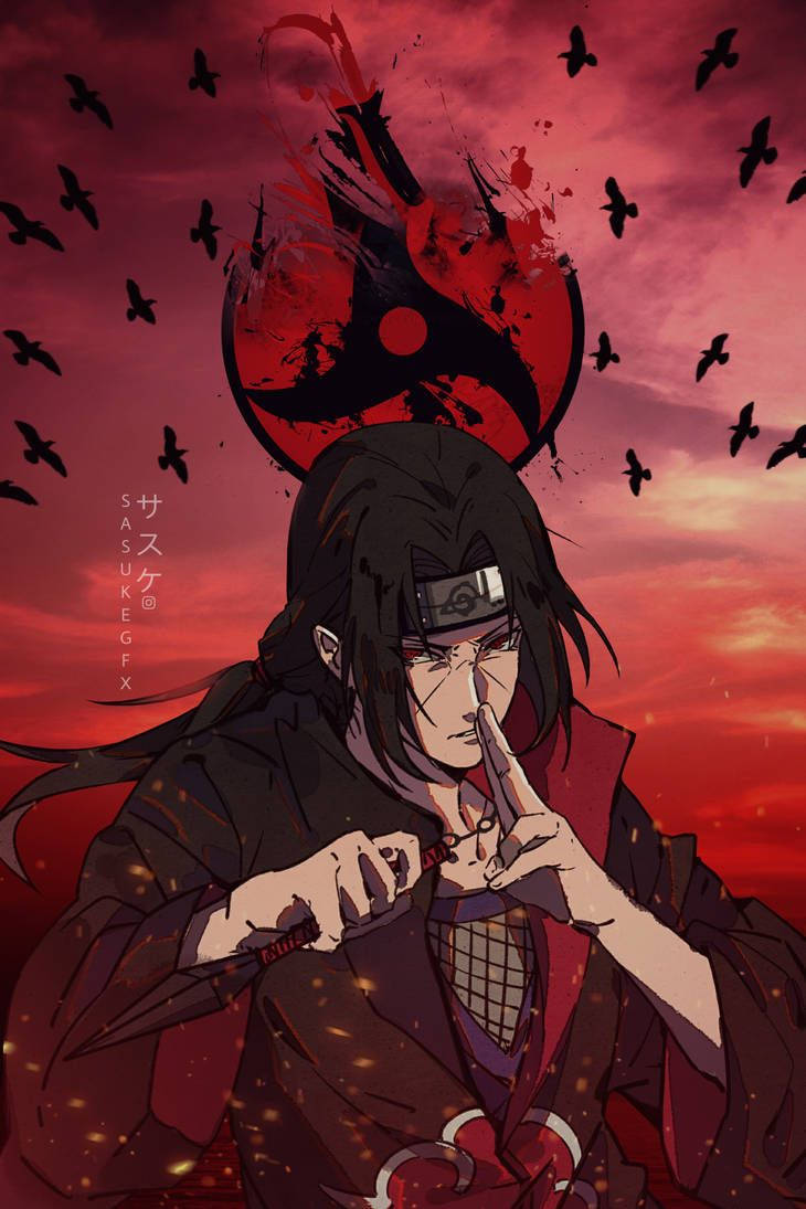 Download Akatsuki's Enigmatic Ninja, Itachi Uchiha Wallpaper