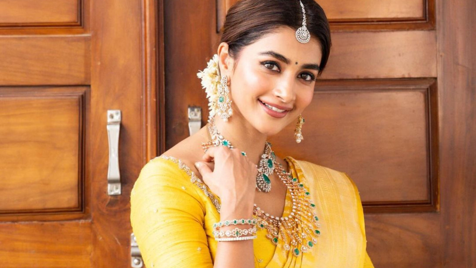 In Photo: Take cues from Pooja Hegde's traditional festive looks