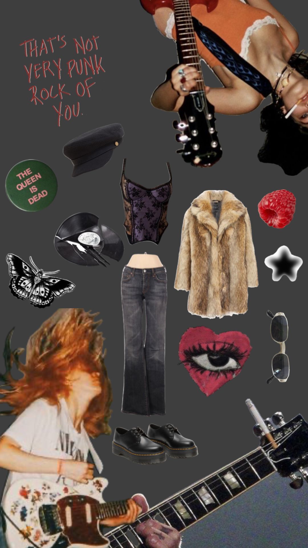 rockstar girl aesthetic