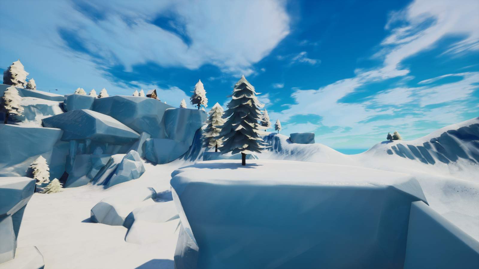 WINTER UP HILL ZONE WARS BY NOLANDER Creative Map Code