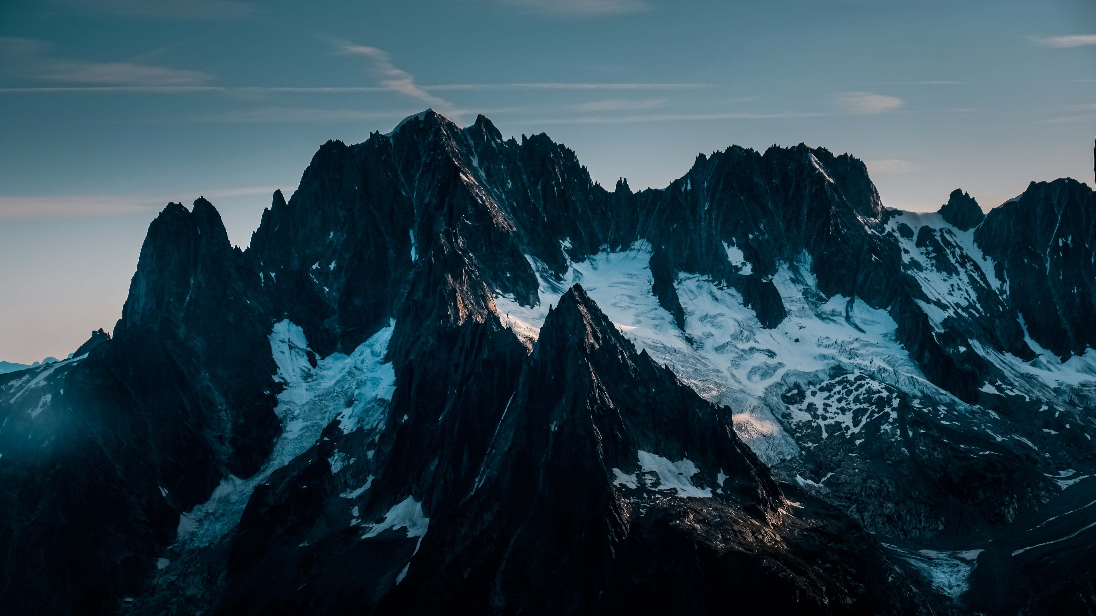 Snow covered Mountain