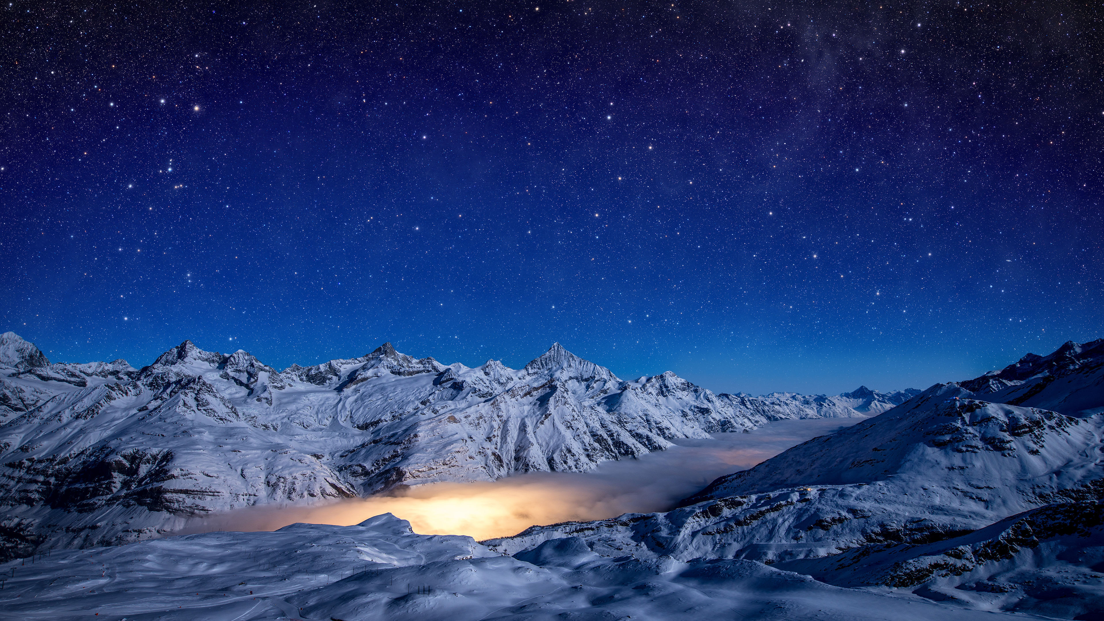 4k Mountains Winter Wallpapers - Wallpaper Cave