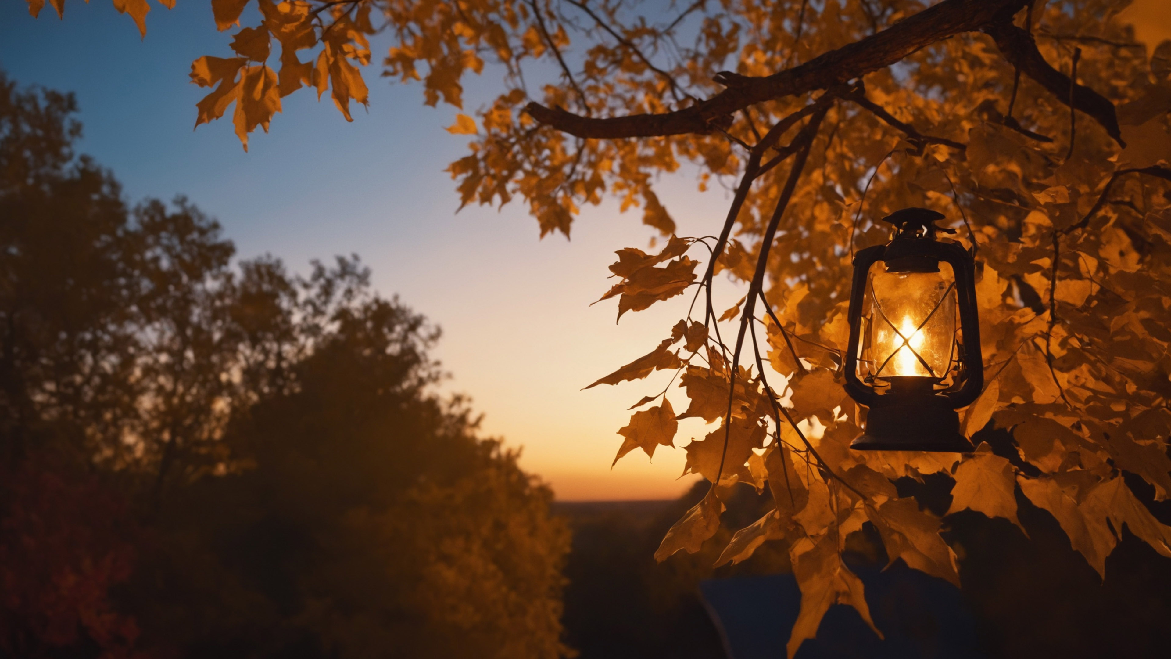 Autumn Evening Wallpaper High Resolution