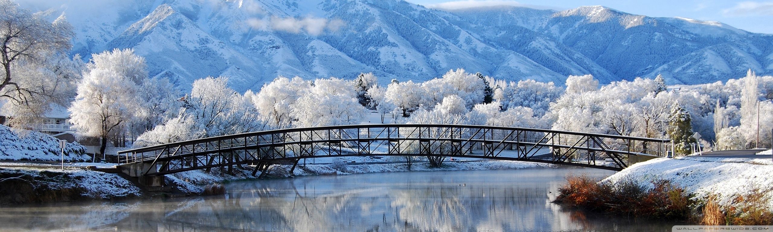 Wide Winter Wallpaper, HD Wide Winter Background on WallpaperBat