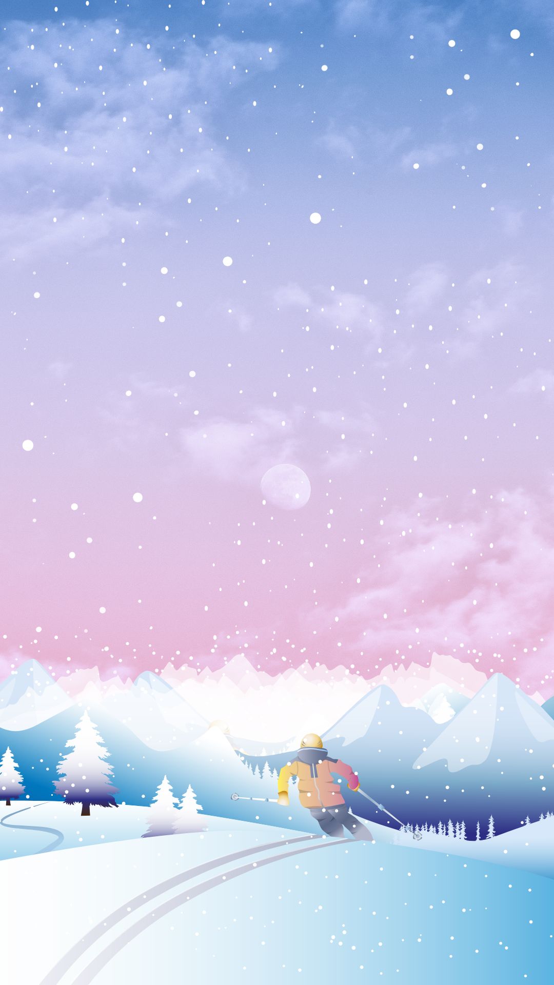 FREE Winter iPhone Wallpaper (Cozy & Aesthetic)