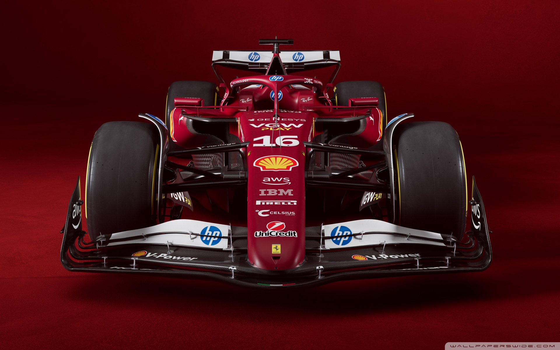 Ferrari F1 2025 4K UHD Wallpaper for UltraHD Desktop and TV, Widescreen and UltraWide Display