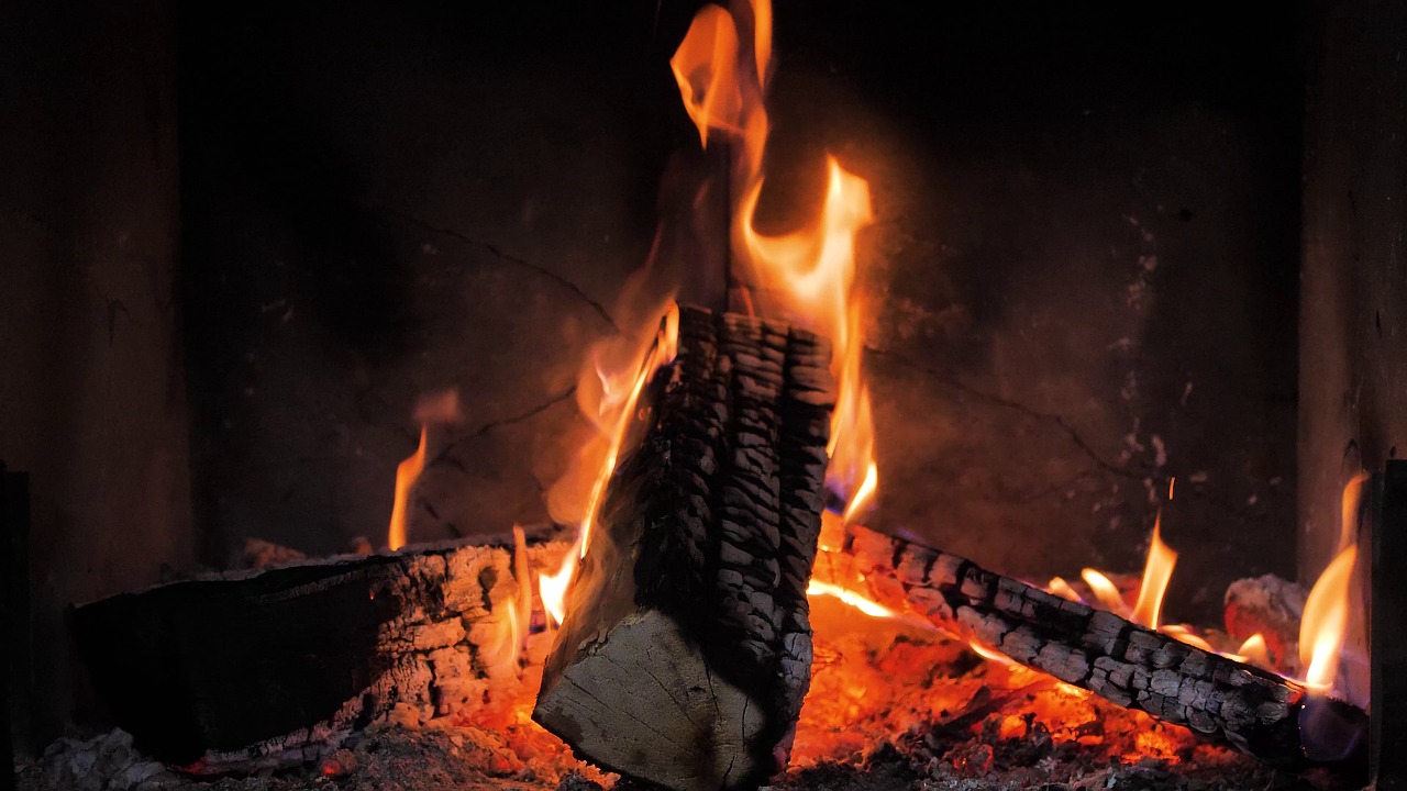 Fire, Fireplace, Campfire