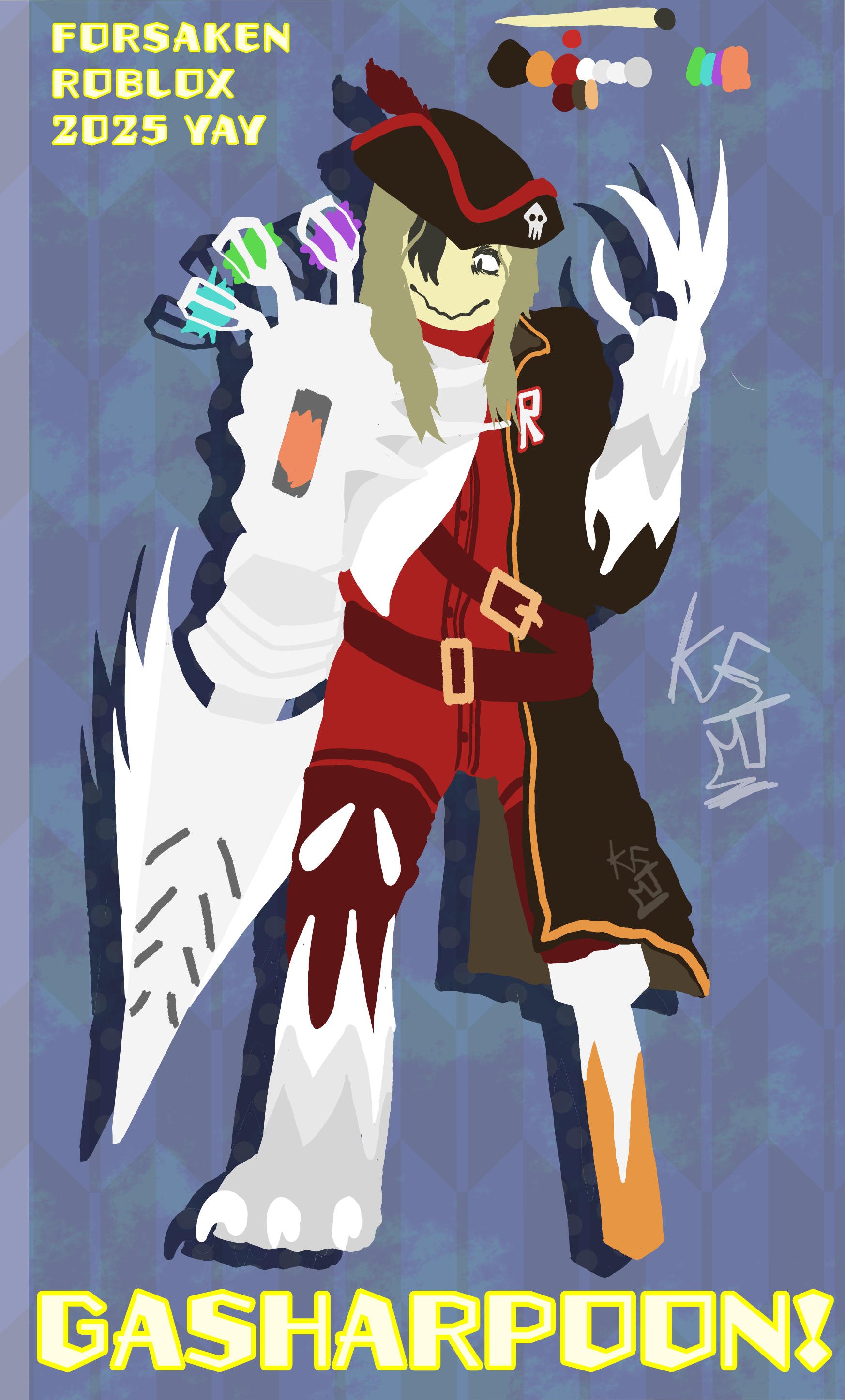 Gasharpoon FanArt by ZipZipError on Newgrounds