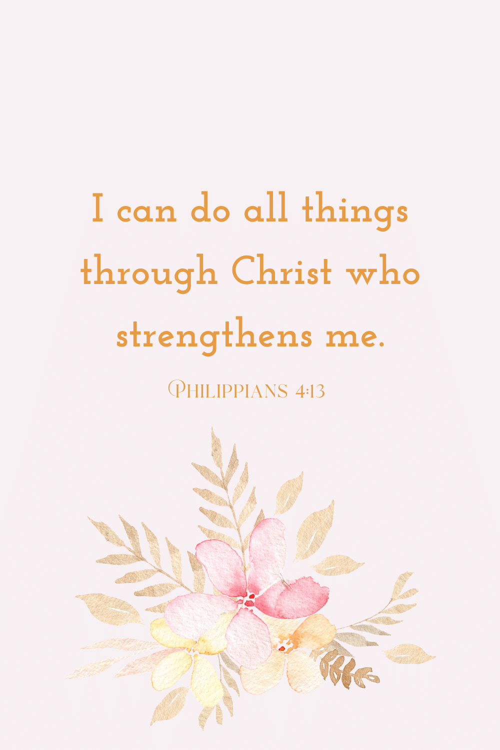 Bible Verse Wallpaper (Pink Aesthetic)