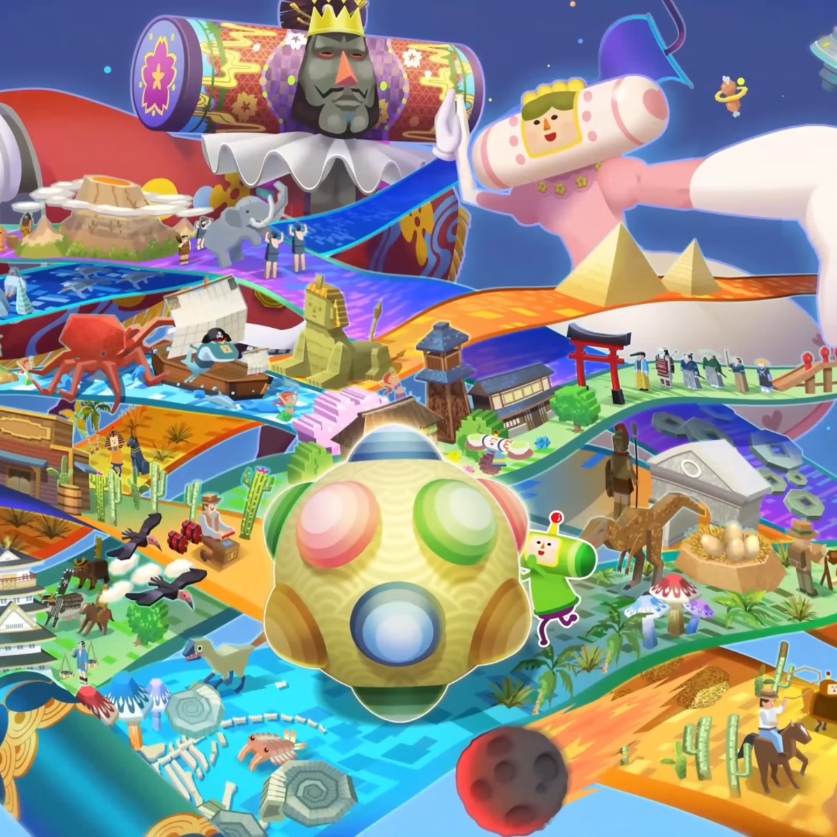 Once Upon a Katamari will have you rolling up the annals of history, and it's coming to PC. Rock Paper Shotgun