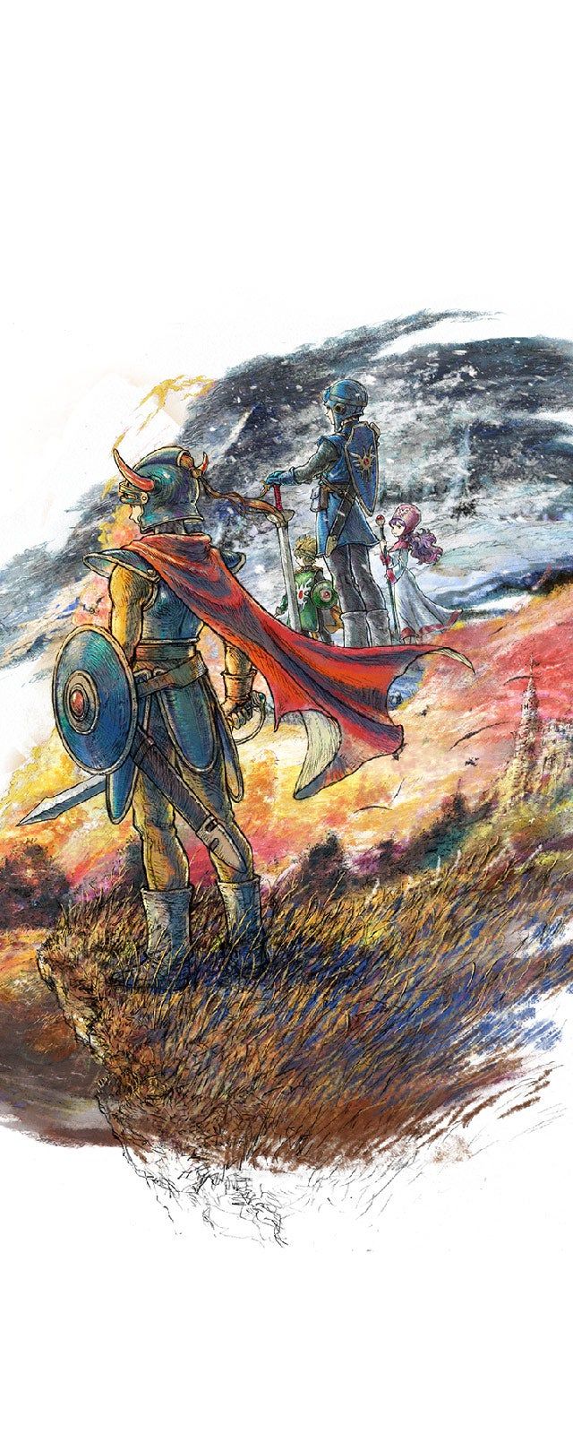 Dragon Quest 1 And 2 HD 2D Remake Keyart, /dragon Quest 3 Hd 2d Remake A New Generation Embraces A Classic