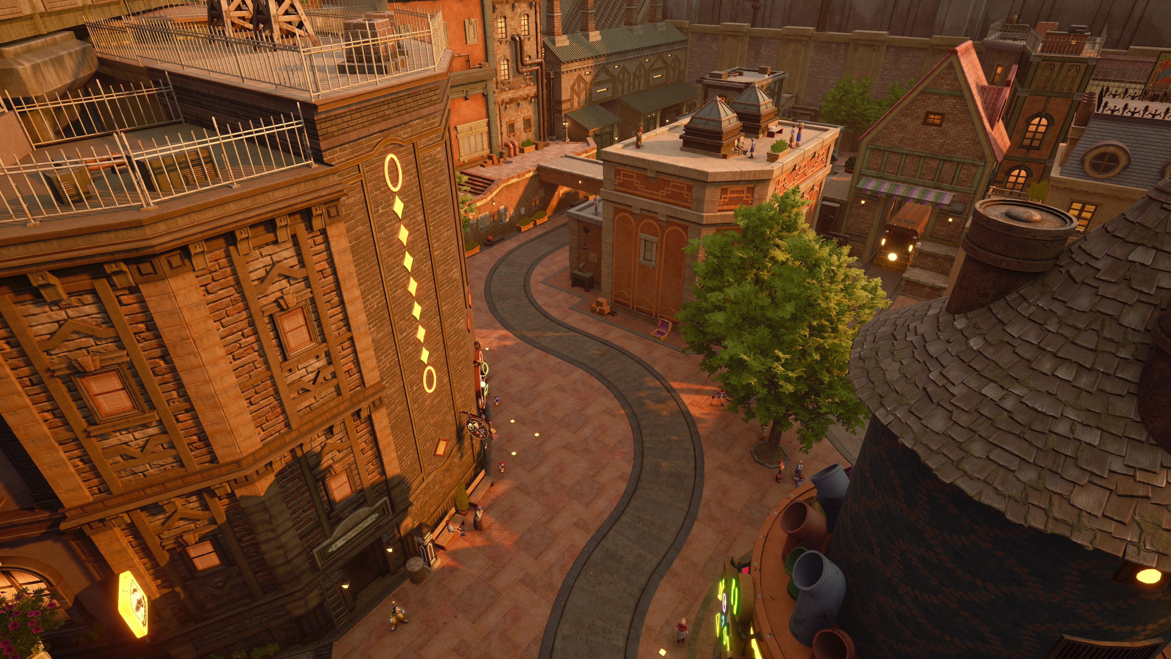 Kingdom Hearts 3 Twilight Town wallpaper (3840x2160)