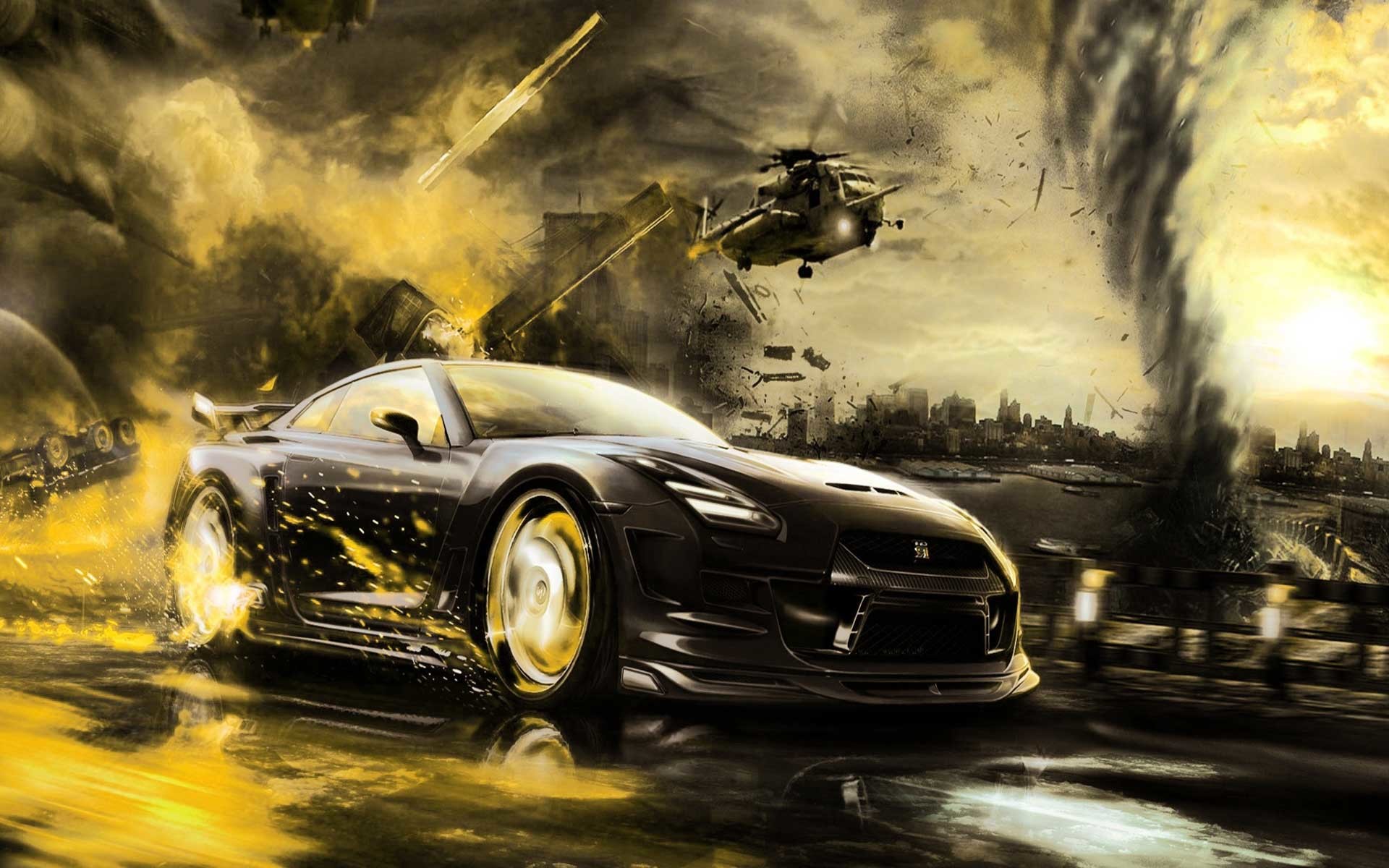 Fast Car Wallpaper