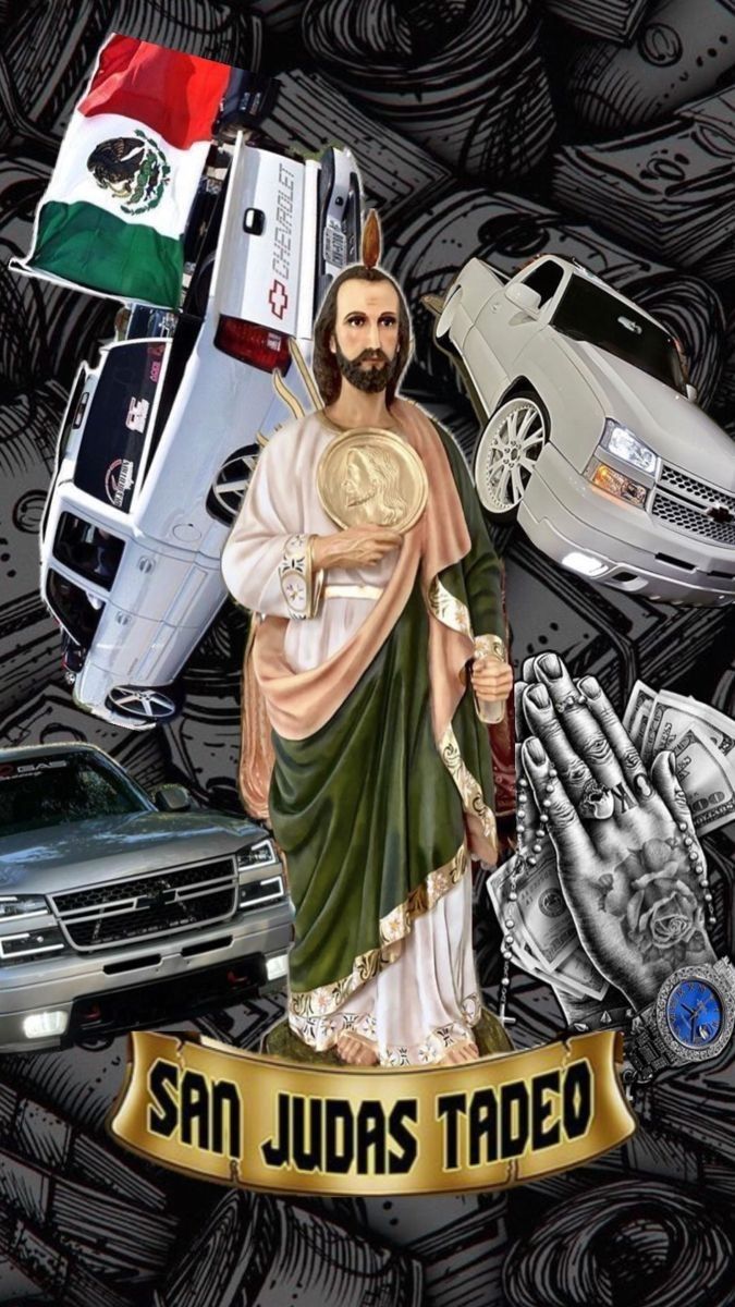 Guardado rápido. San judas wallpaper iphone, Chola girl, Mexico wallpaper
