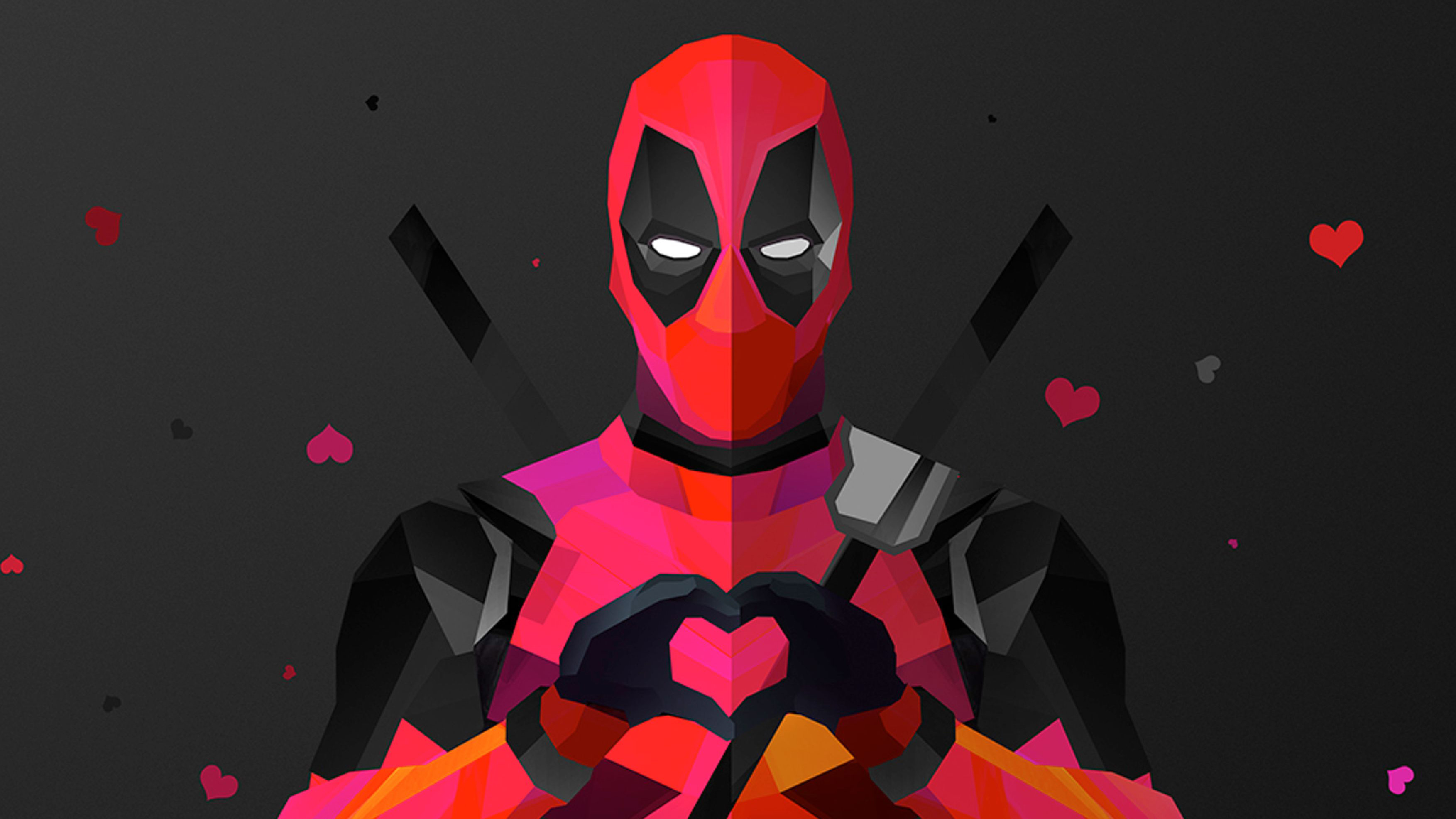 Deadpool Abstract Artwork Wallpaper, HD Superheroes Wallpaper, 4k Wallpaper Image, Background, Photos and Picture