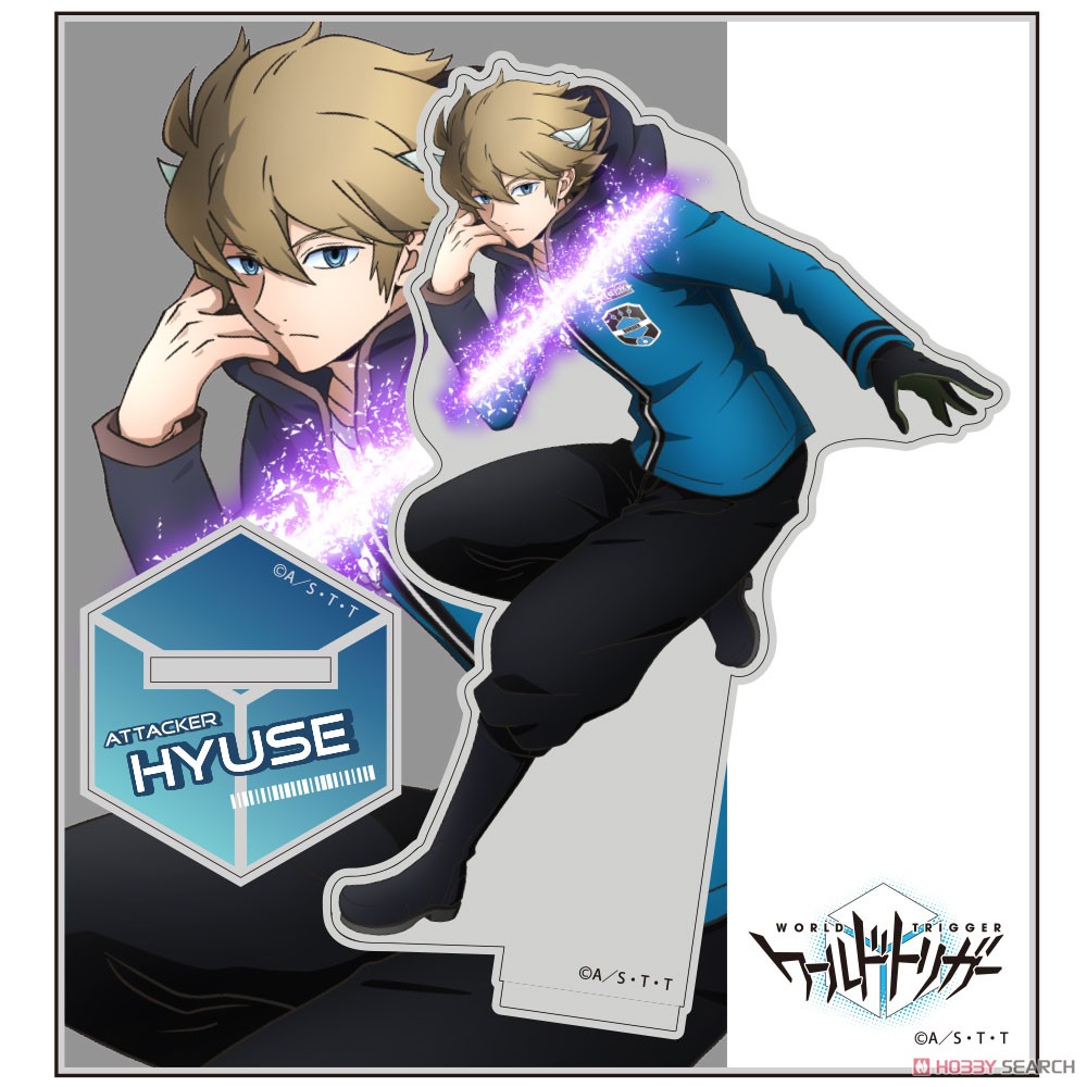 World Trigger Hyuse Acrylic Stand Trigger On Ver. (Anime Toy) Anime Goods Store