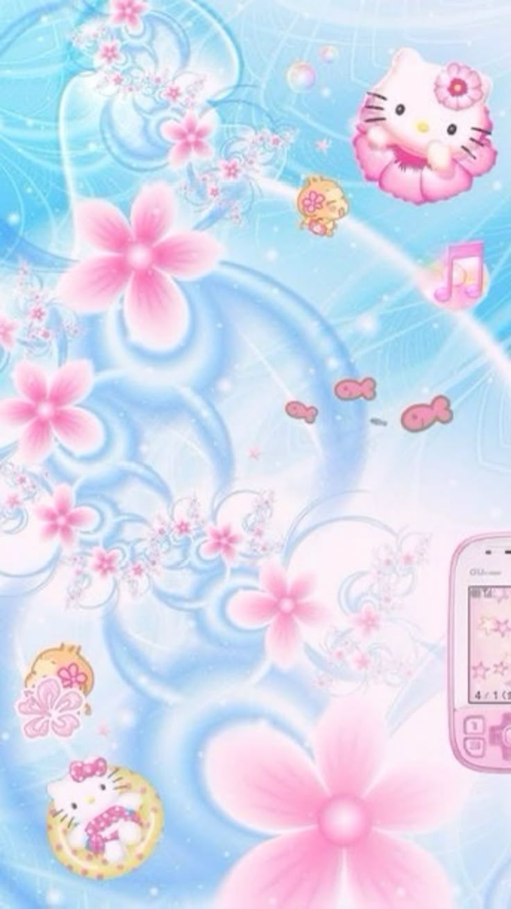 Hello kitty wallpaper 2000's #wallpaper #hk #hellokittycollection #ios14