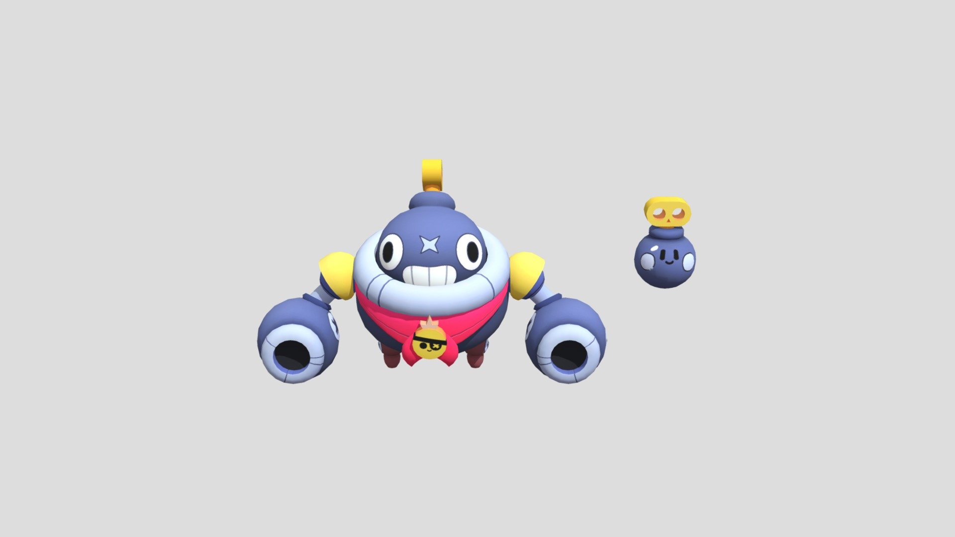 Tick Brawl Stars by Rat Man. Download free STL model