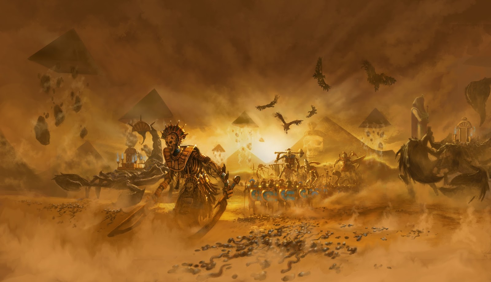 Mengel Miniatures: GALLERY: The Art of the Unofficial Tomb Kings Battletome