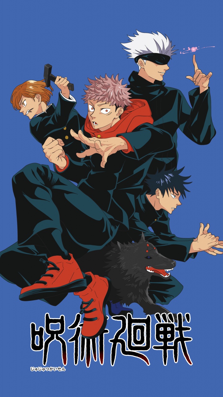 Jujutsu Kaisen (JJK) Characters 8K Wallpaper