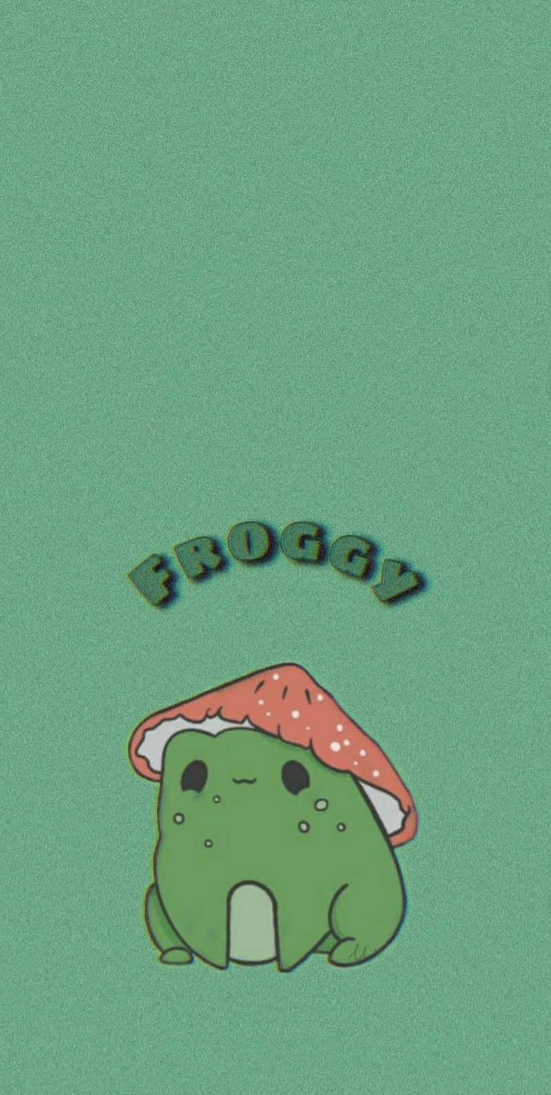 iPhone Cute Frog Wallpaper