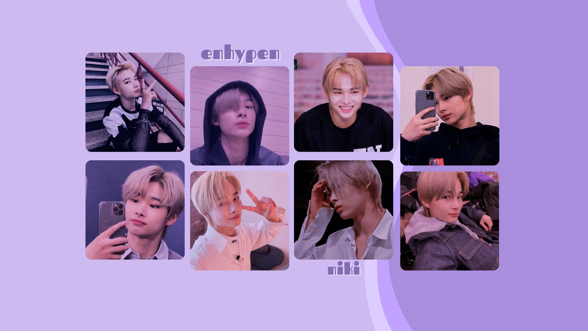 Mochi Wallpaper - #ENHYPEN_NIKI pc lock screen wallpaper #ENHYPEN #NI_KI #LockScreen #wallpaper