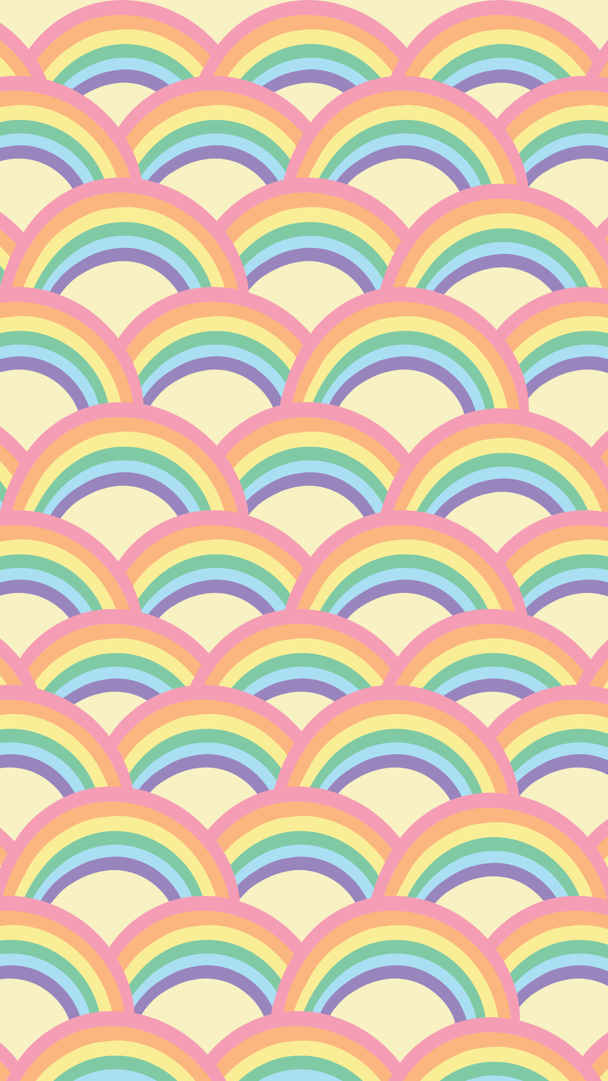 Free Preppy Wavy Lines Wallpaper to Edit Online