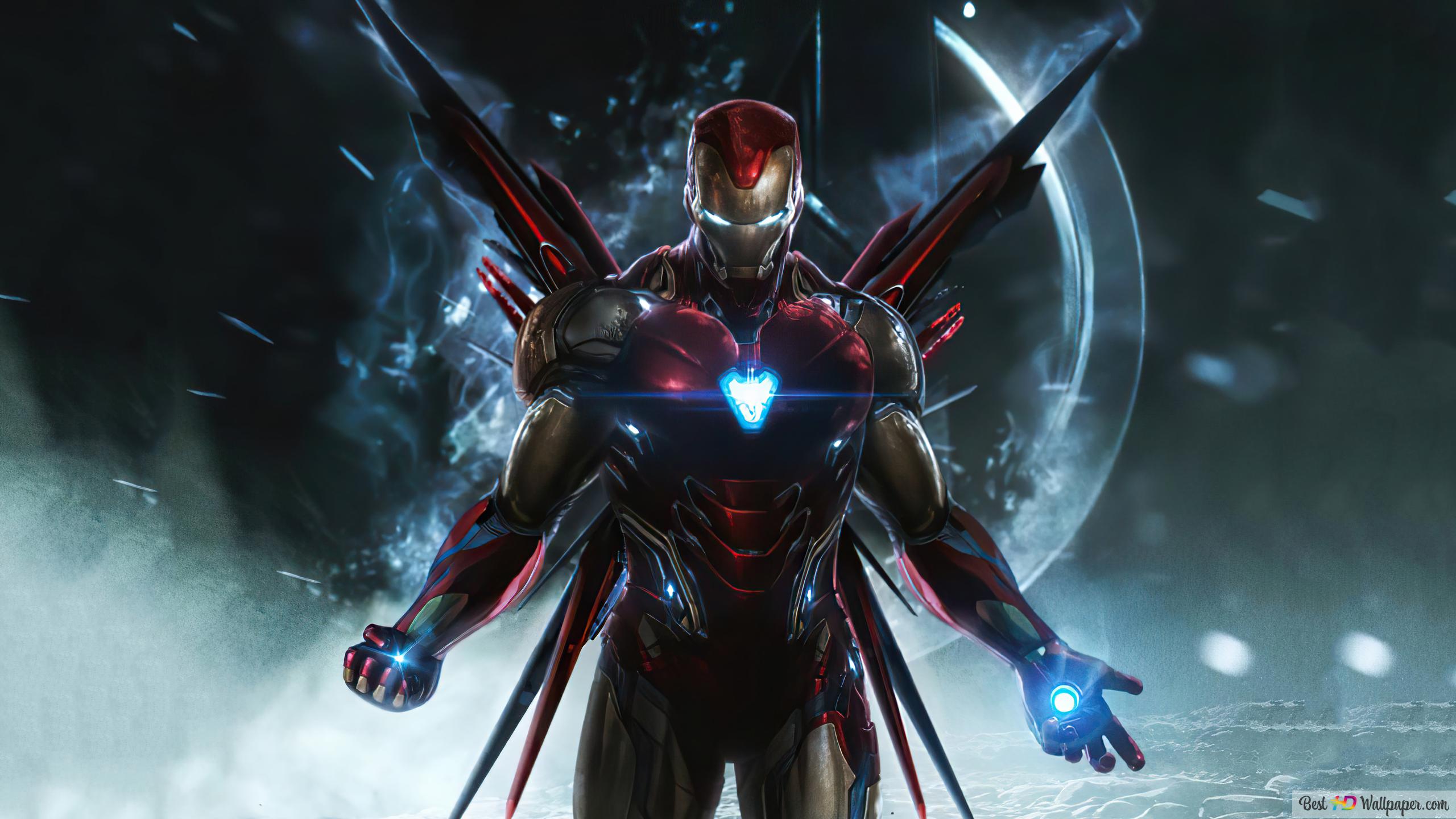 Iron Man Infinity Suit 4K wallpaper download