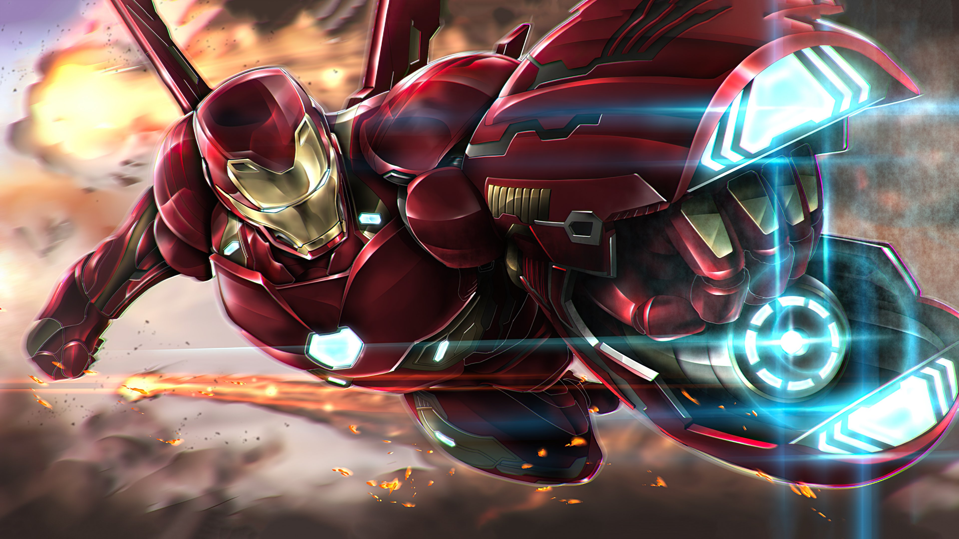 Iron Man 2020 Armour Wallpaper 4k for Desktop