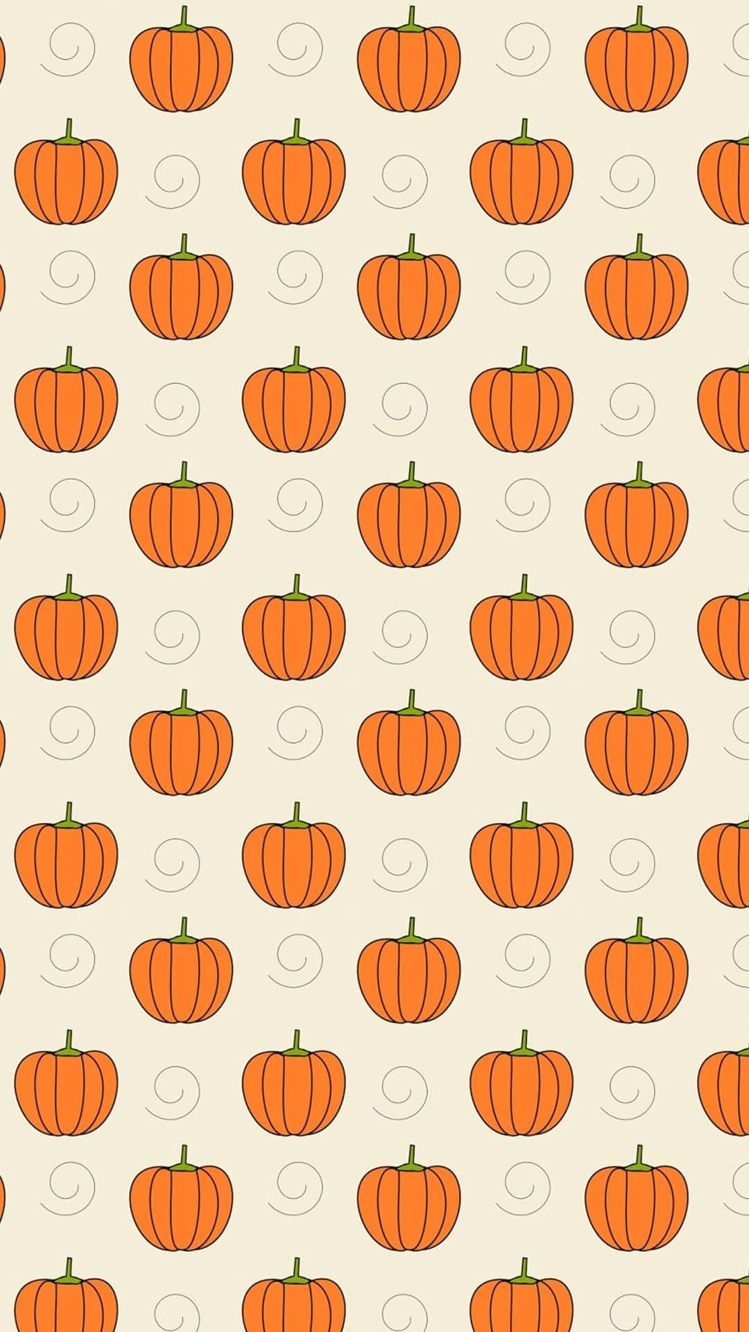 Download Simple Halloween Pumpkin Patterns Wallpaper