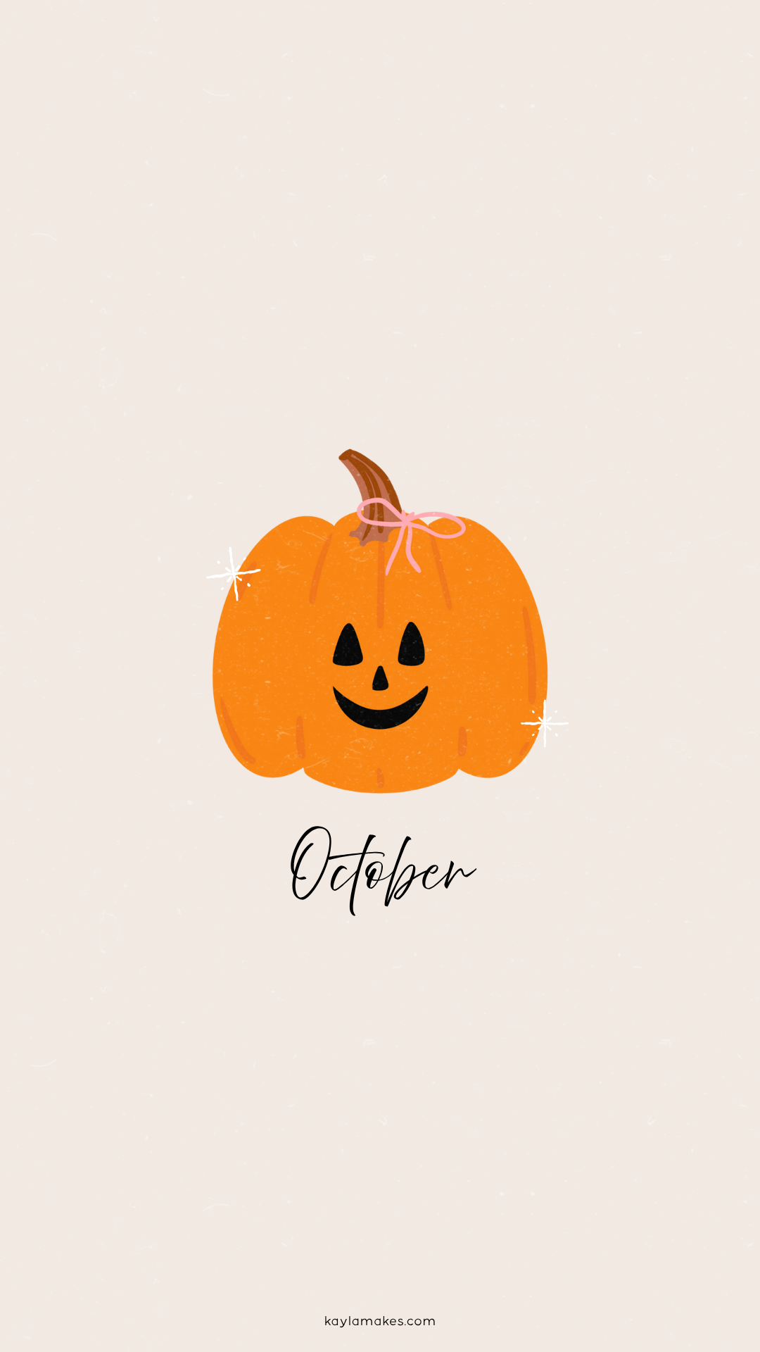 Free October Wallpaper Autumn & Halloween Aesthetic