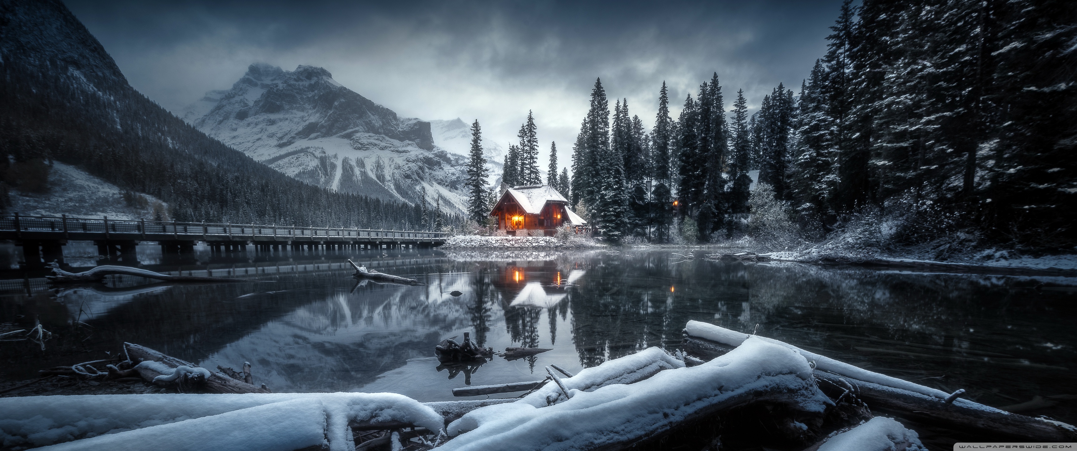 Ultrawide Winter City Wallpapers - Wallpaper Cave