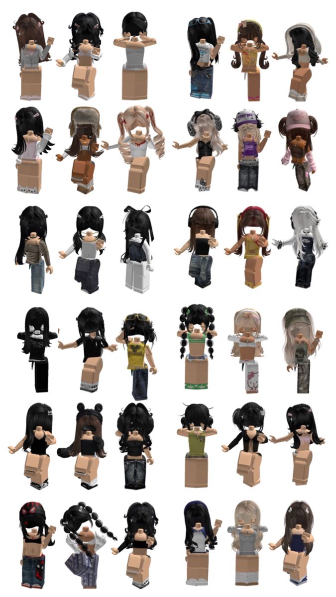 List Of Roblox Avatar Ideas To Play In Style 2025