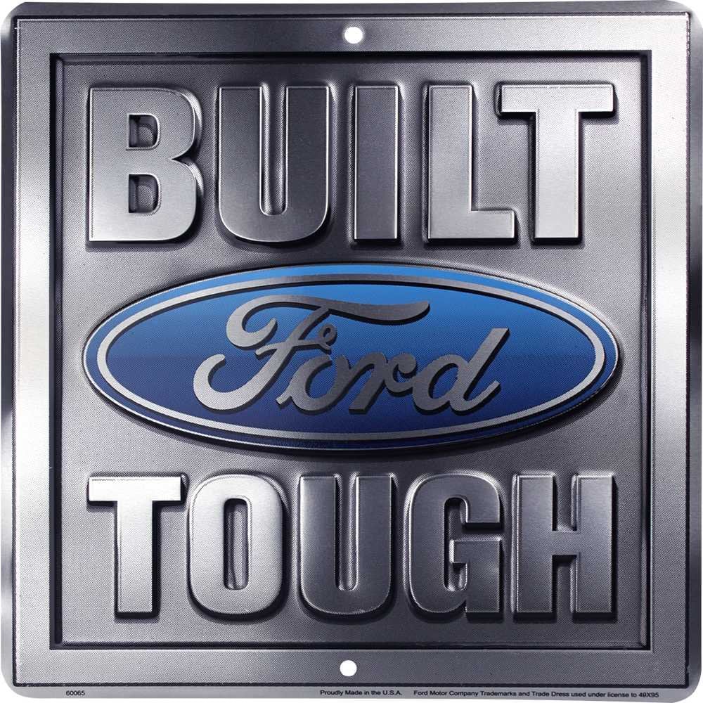 Metal Sign Ford Tough
