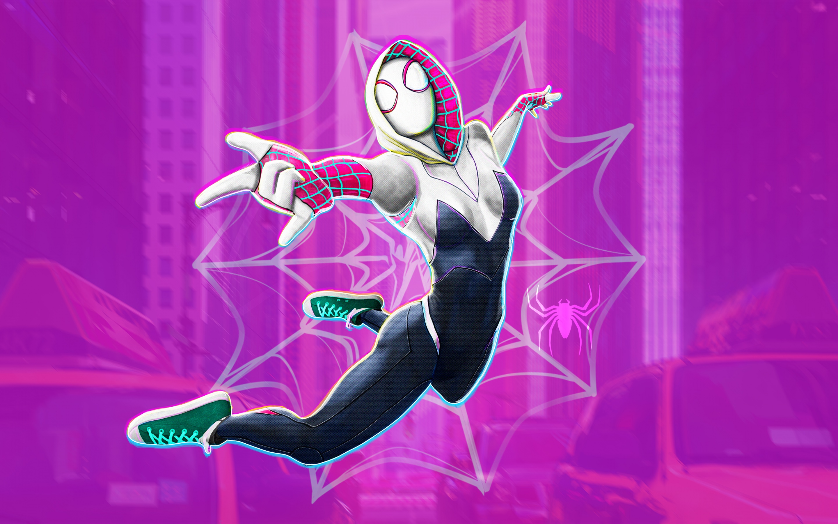 Gwen Stacy Wallpaper 4K
