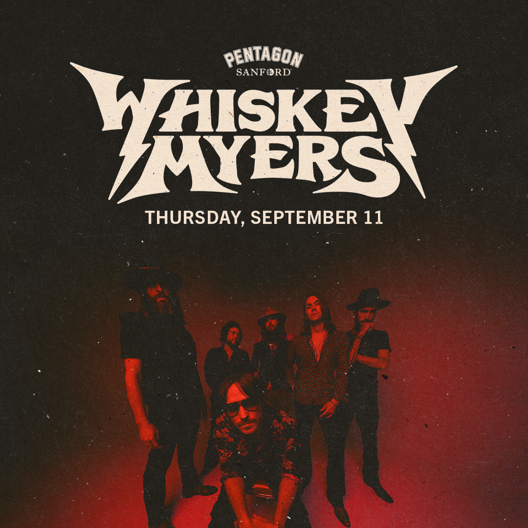 Sanford Sports Complex Myers Is About To Release A New Album! But, First, The Genre Defying Band Will Play Sanford Pentagon. Join Us On Thurs., Sept. 11. Great Seats