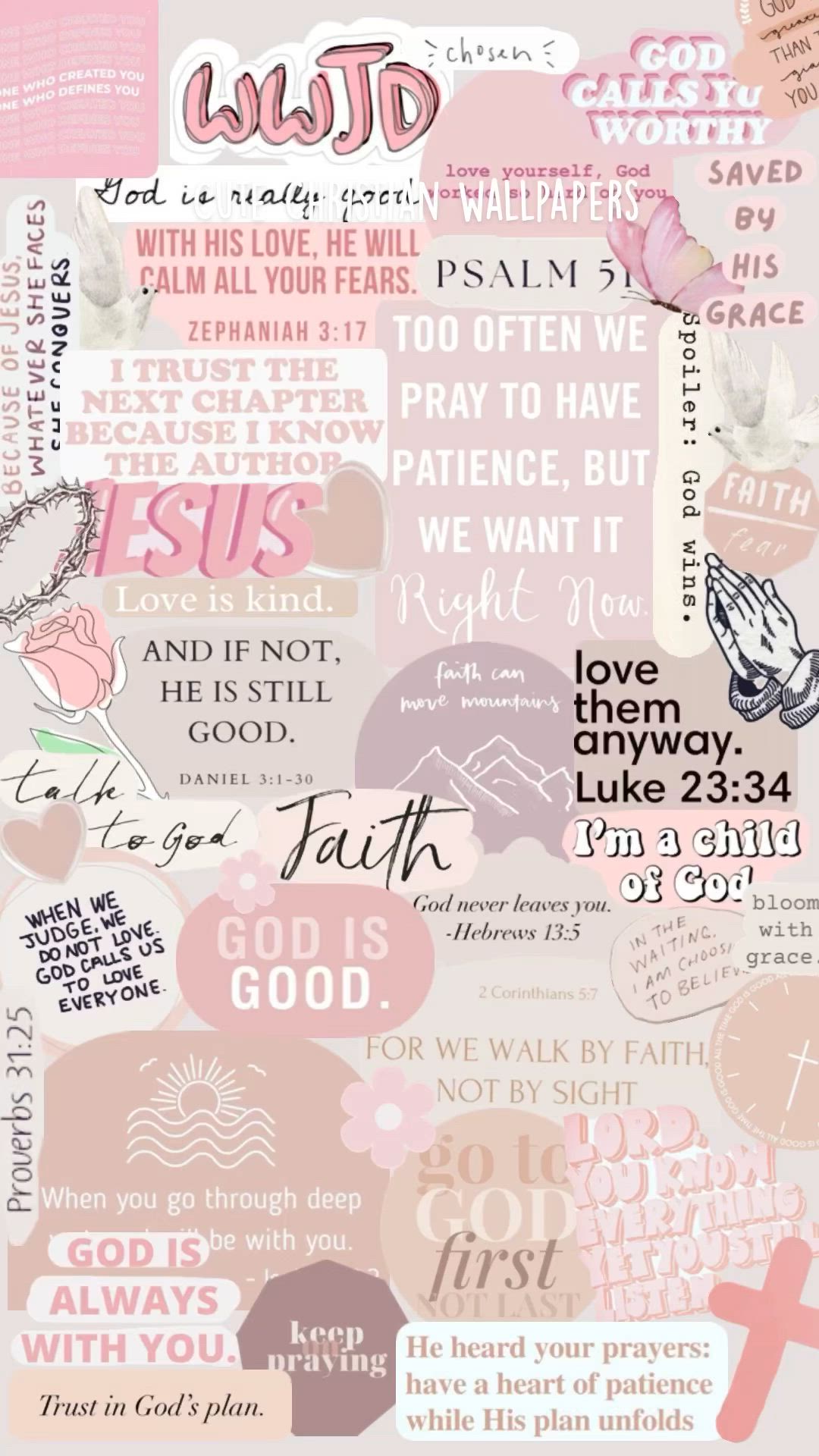 Cute Christian wallpaper