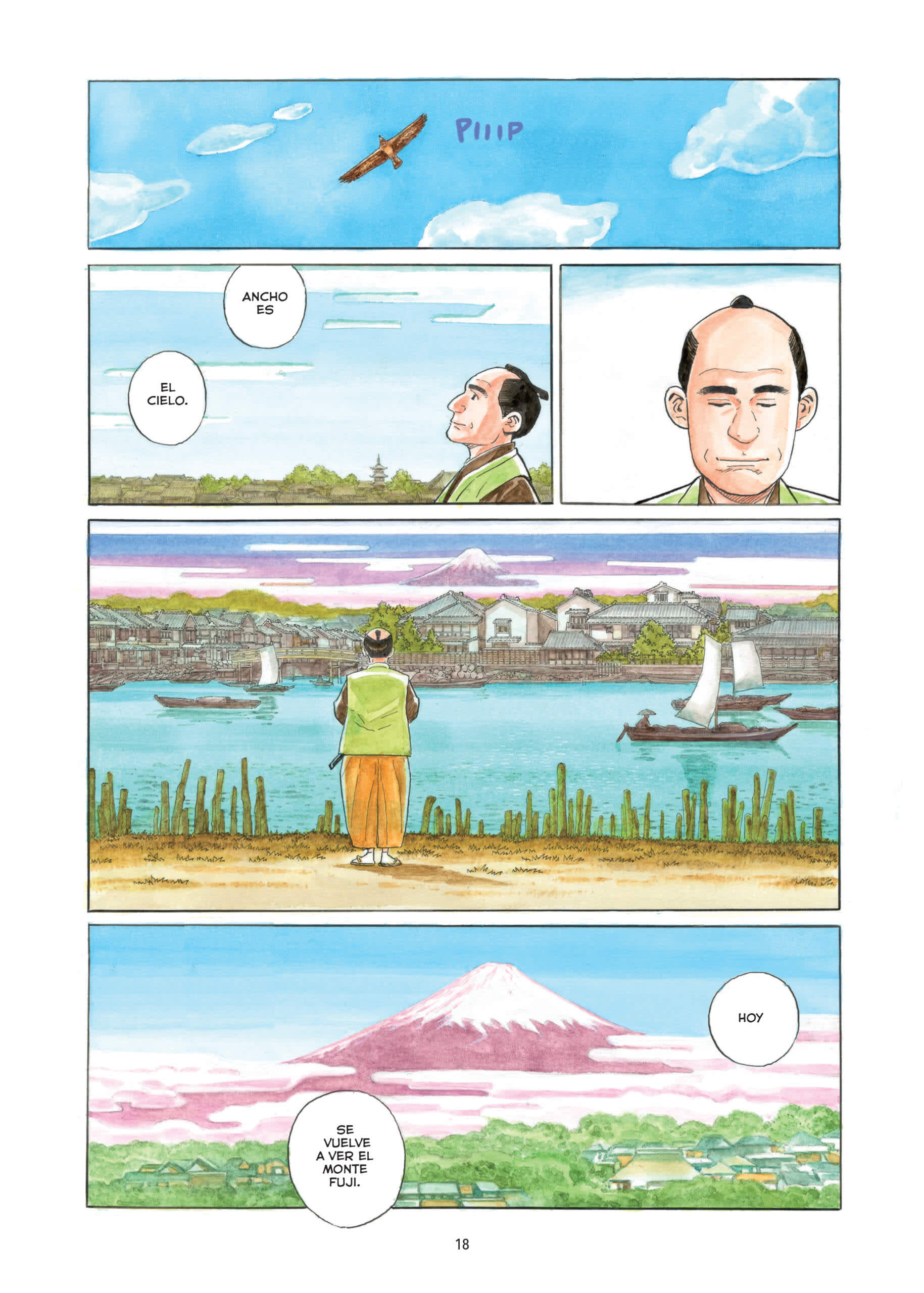 Un paseo por Edo: Furari de Jiro Taniguchi