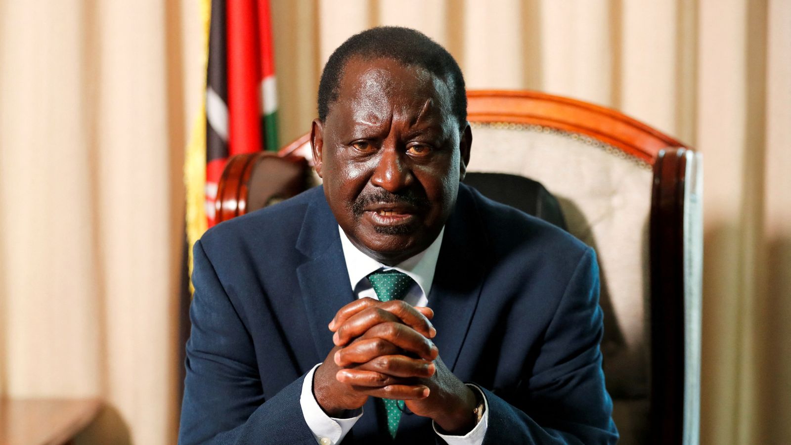 Former Kenyan prime minister Raila Odinga dies aged 80
