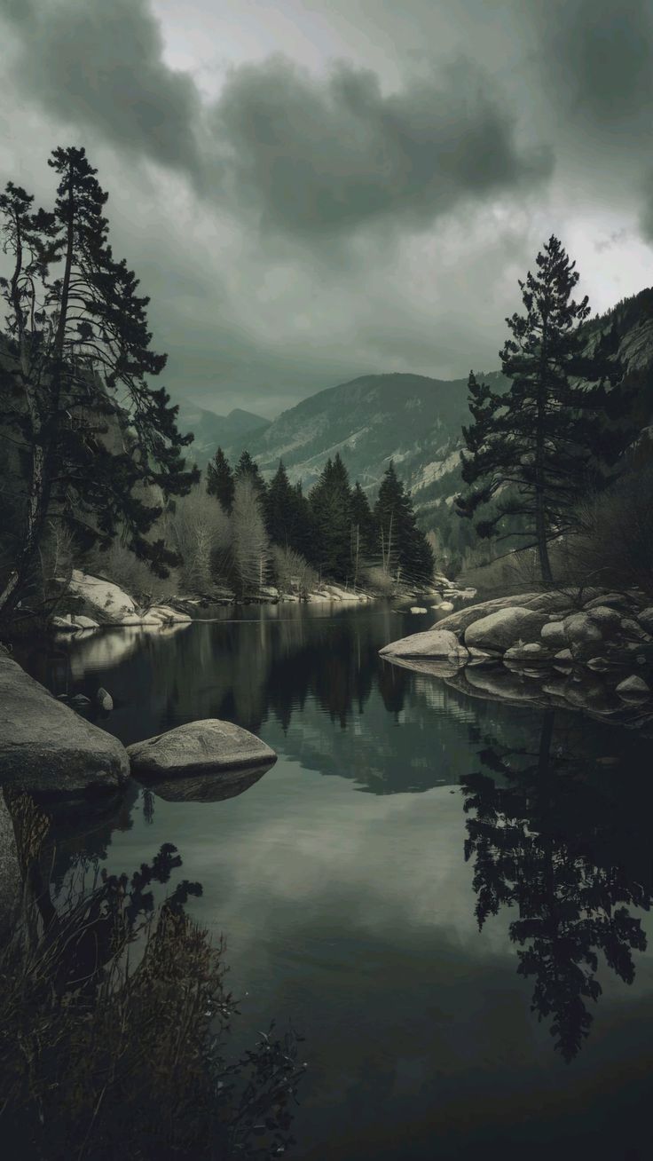 A serene and peaceful nature photography