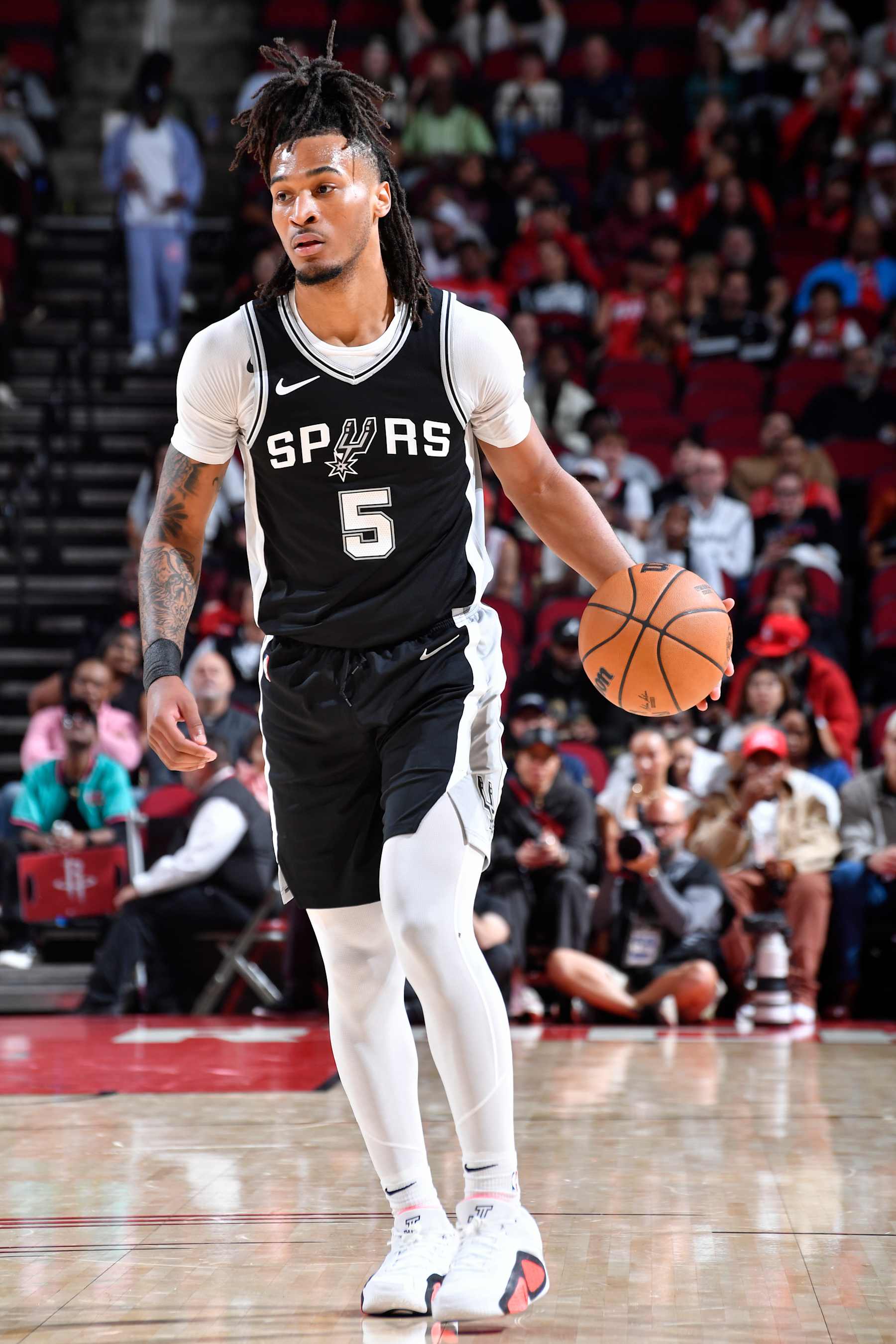 Stephon Castle Excites NBA Fans Despite Spurs' Loss to Reed Sheppard, Rockets
