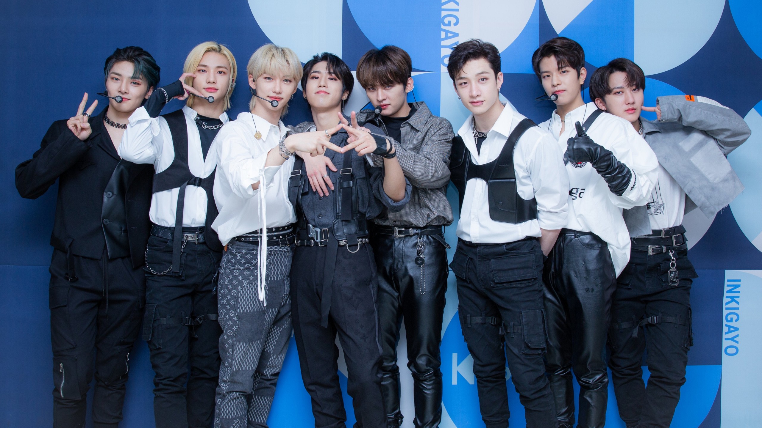 Felix Bang Han Woojin Seungmin Hyunjin Chan Lee Know I.N Changbin 4K HD Stray Kids Wallpaper